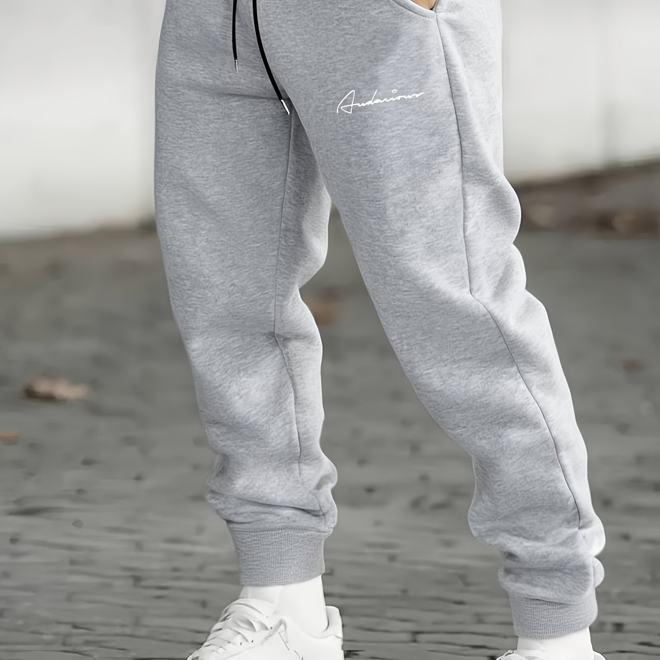 Men's Autumn/winter Printed Pattern Casual Jogger Pants, Drawstring Sweatpants For Men, Autumn/winter Casual Long Pants