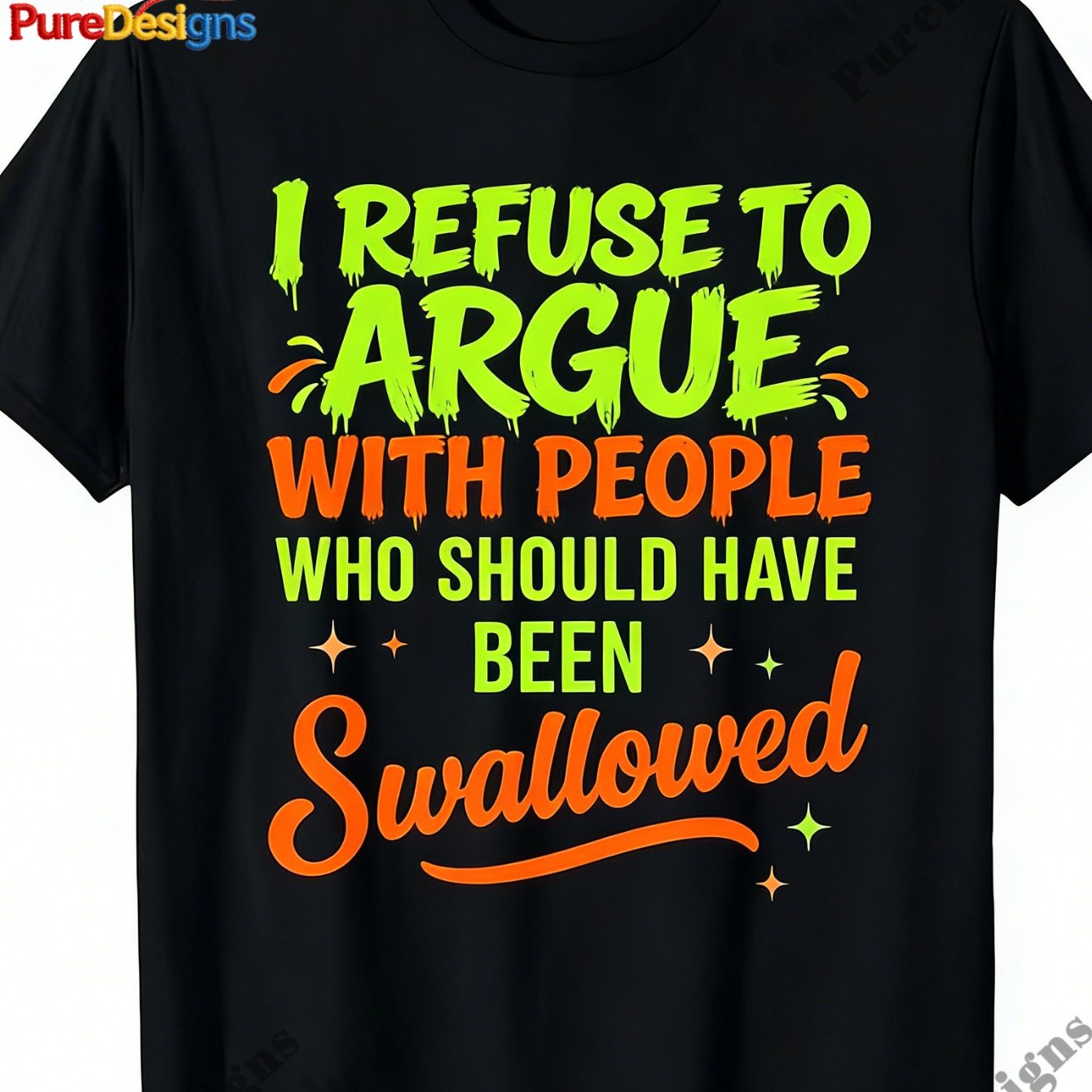 TEMU Men's Funny Sarcastic T-shirt "i To Argue Who Have Long Ago" - Statement Tee With Comfortable Fabric, Streetwear Crew Neck Short Sleeve Top,