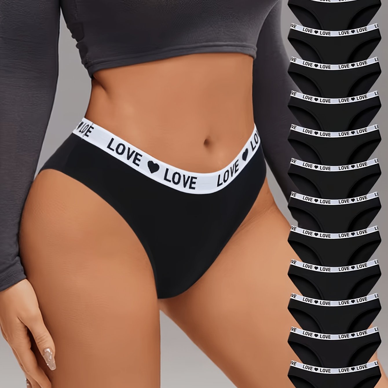 Image of 12-pack Minimalist Women's Underwear