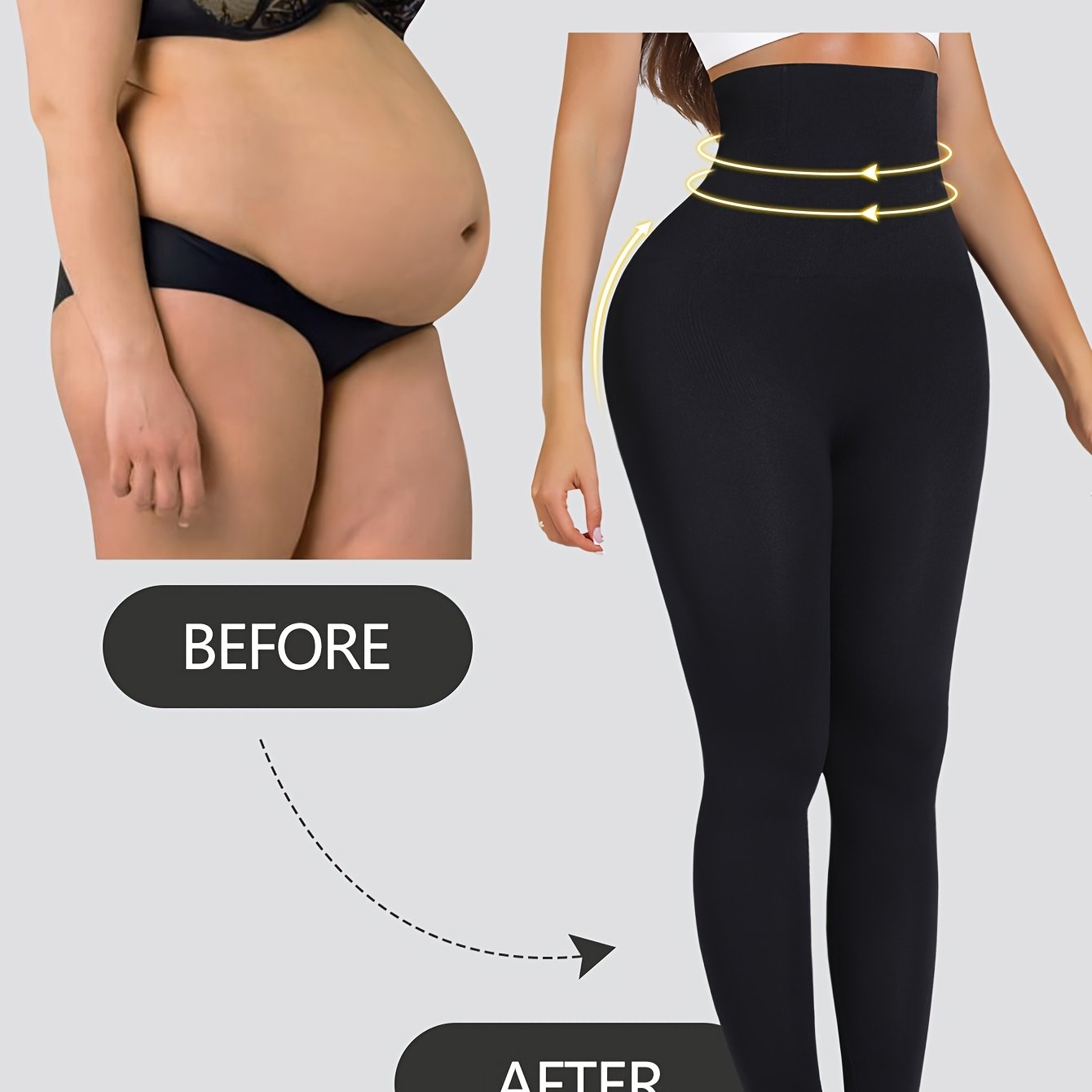 Developed Middle Eastern High-waist Cinching Waist-lifting And Tummy-tucking Yoga Activewear Outerwear Base Layer Ankle Pants
