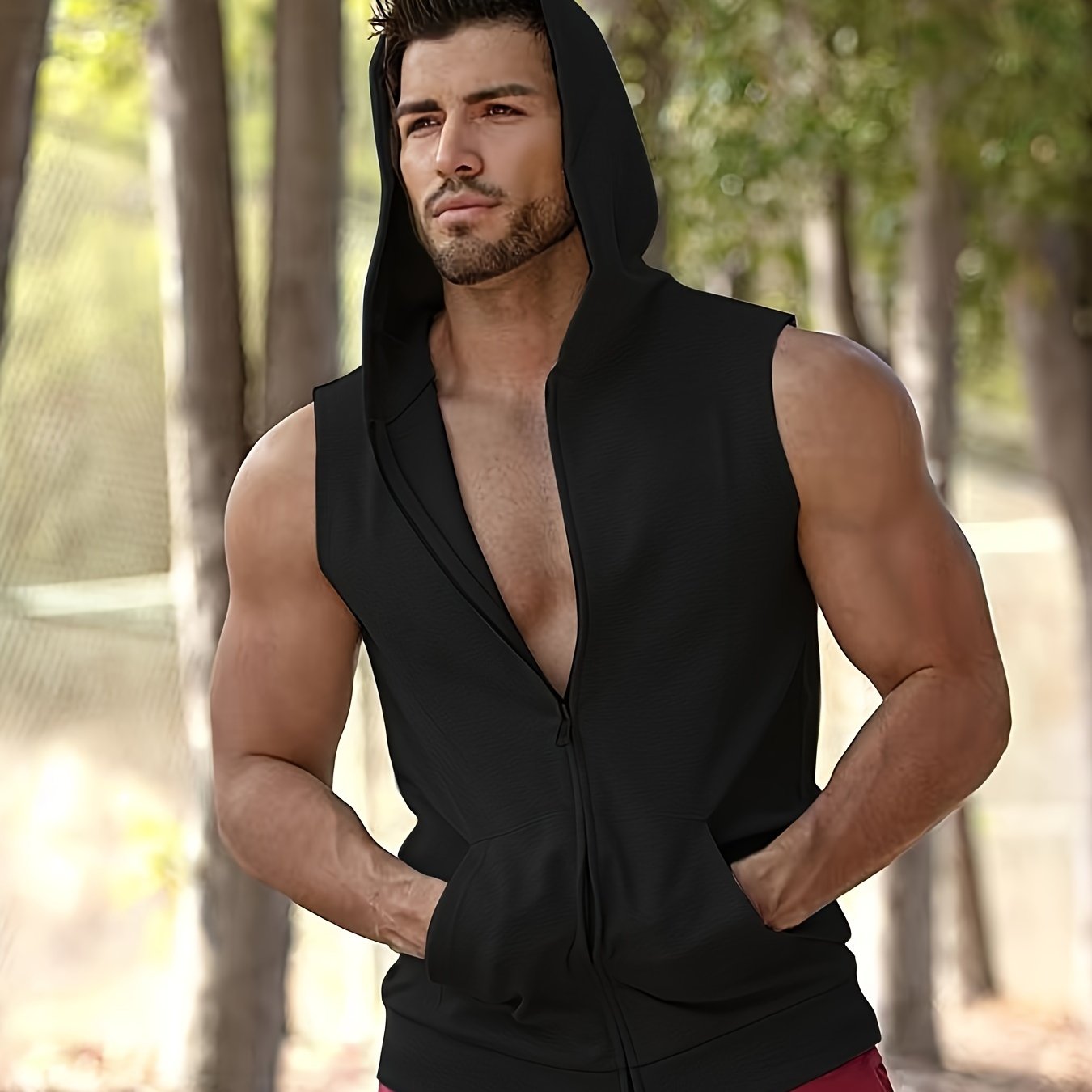 Men's Solid Compression Tank Top Quick Dry Active High - Temu