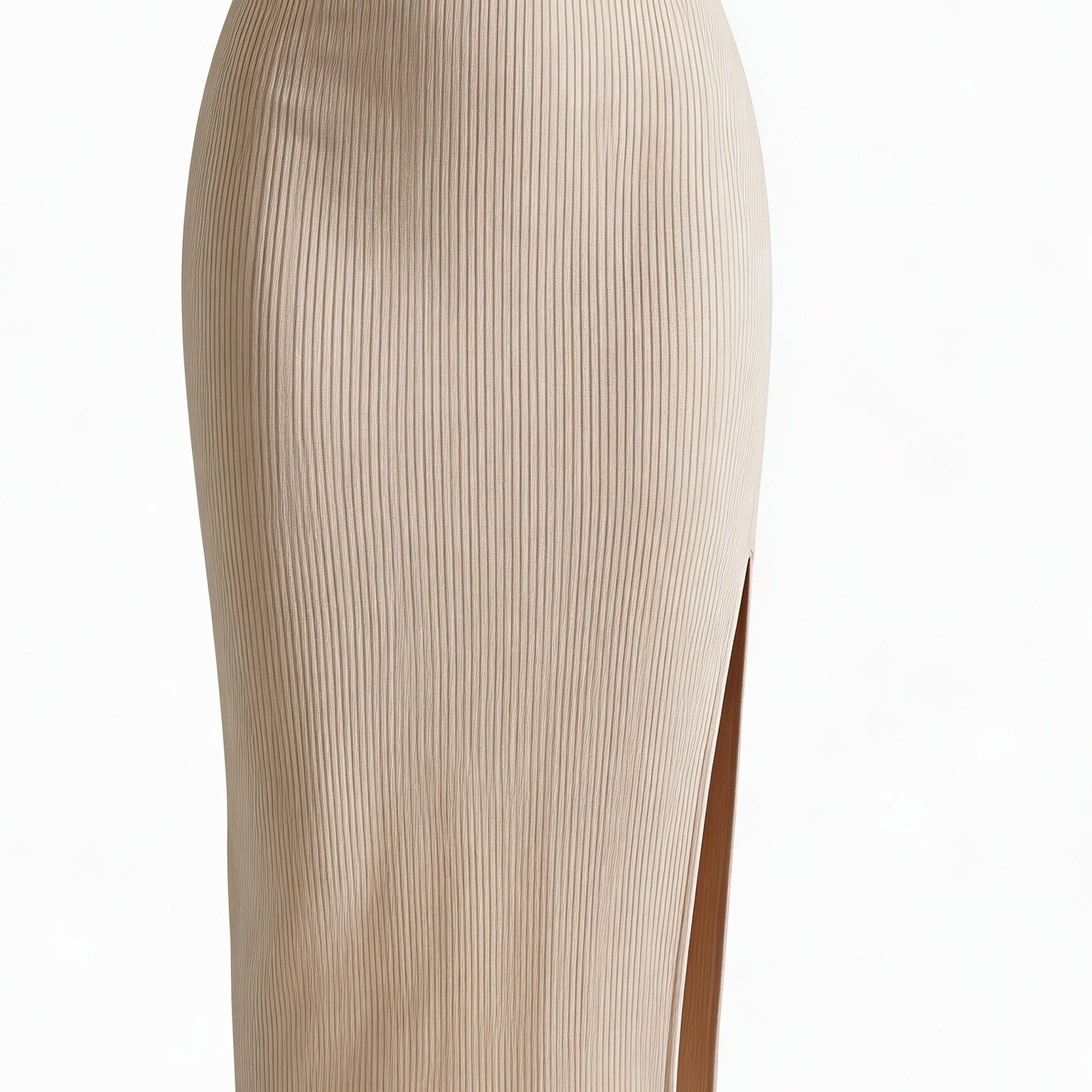 Image of Targeted Development Women's High-waist Skirt Slit Long Dress Sexy Skirt Skirt