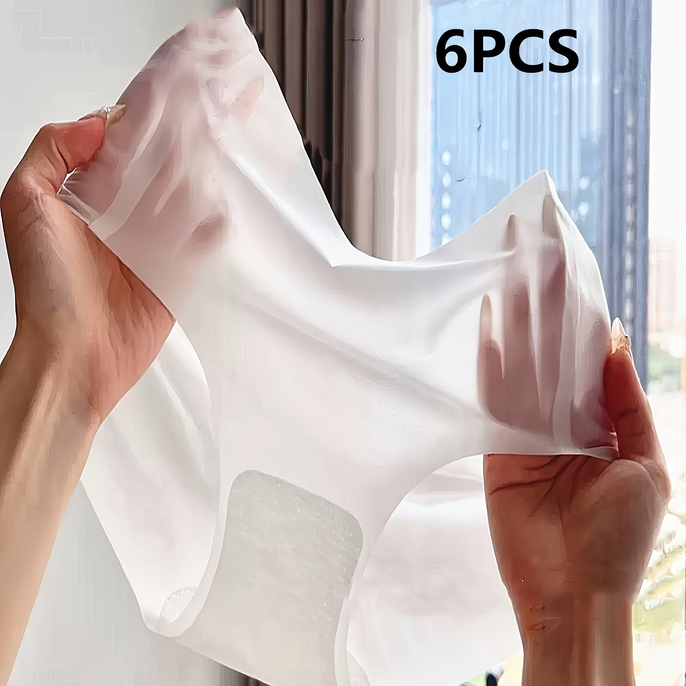 6pcs Thin Women's Panties Essential For Summer Cool Women's Panties