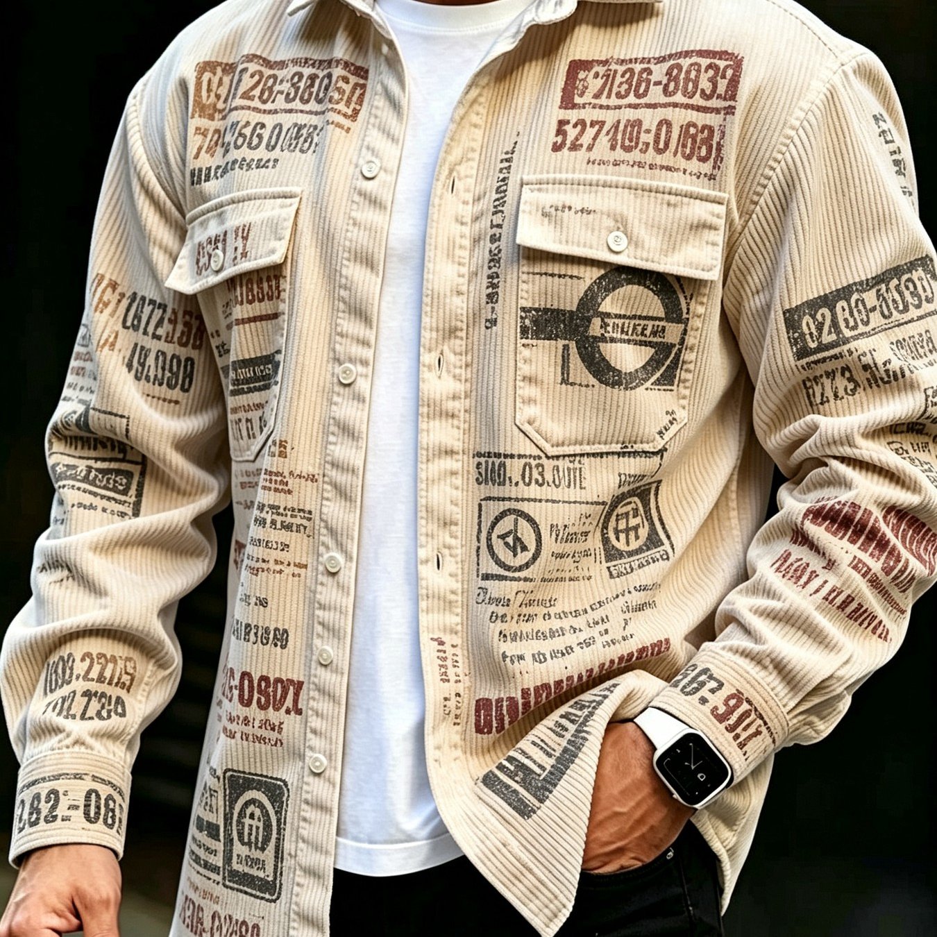 Men's Jacket With Non-embroidered Design, Made Of Skin-friendly And Comfortable Fabric. Casual And Versatile Style, Suitable For Camping, Outdoor Activities, , And More. A Top For A Gift.