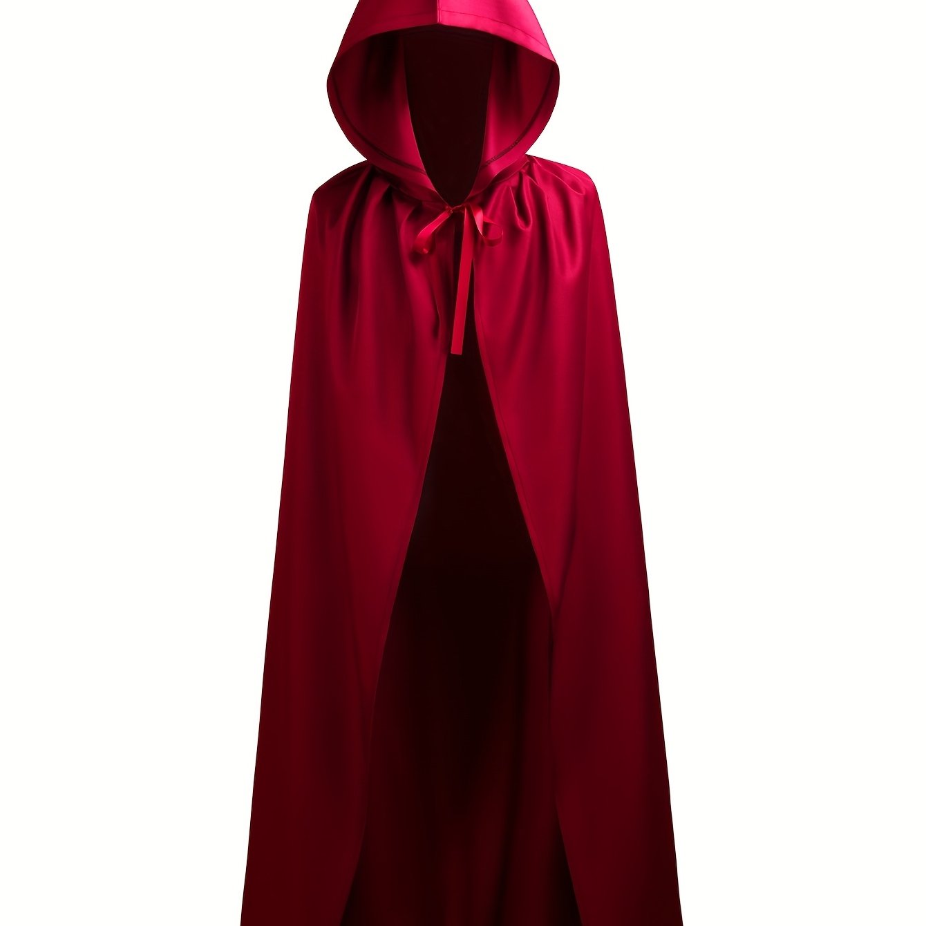 TEMU Halloween And Christmas Elegant Hooded Medieval Knight Cape Cloak