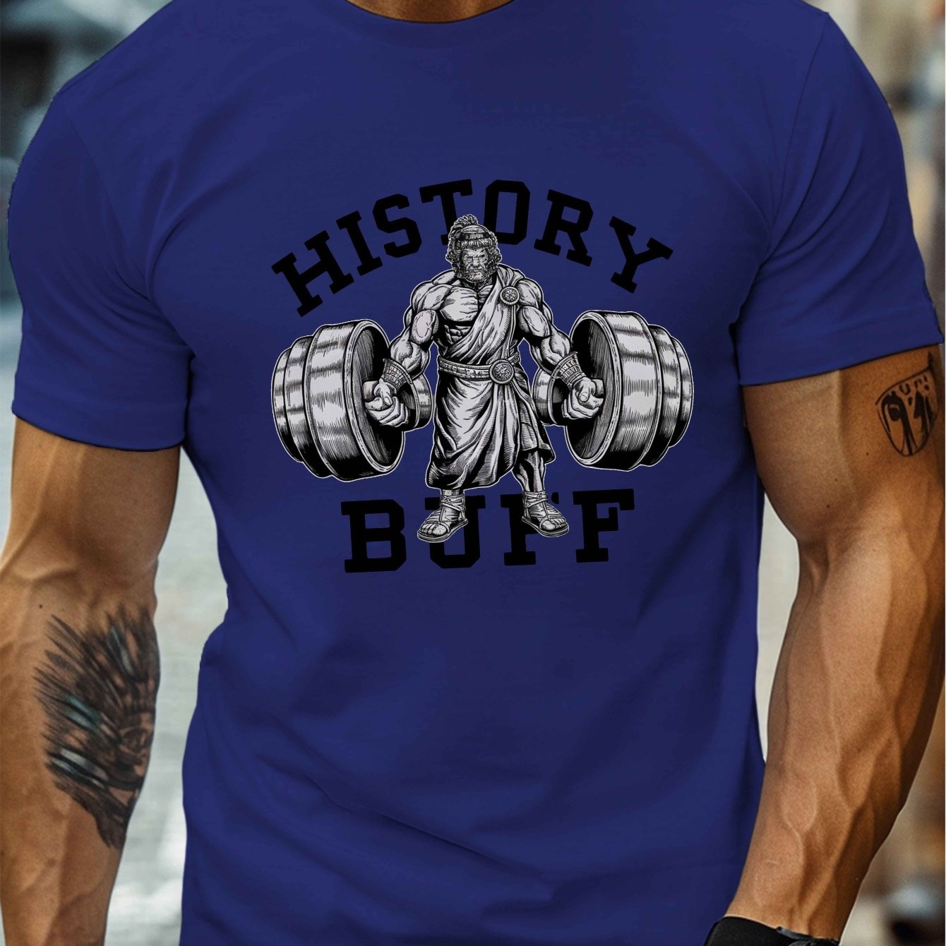 camiseta gráfica muscular hombres amante cuello Temu Ecuador