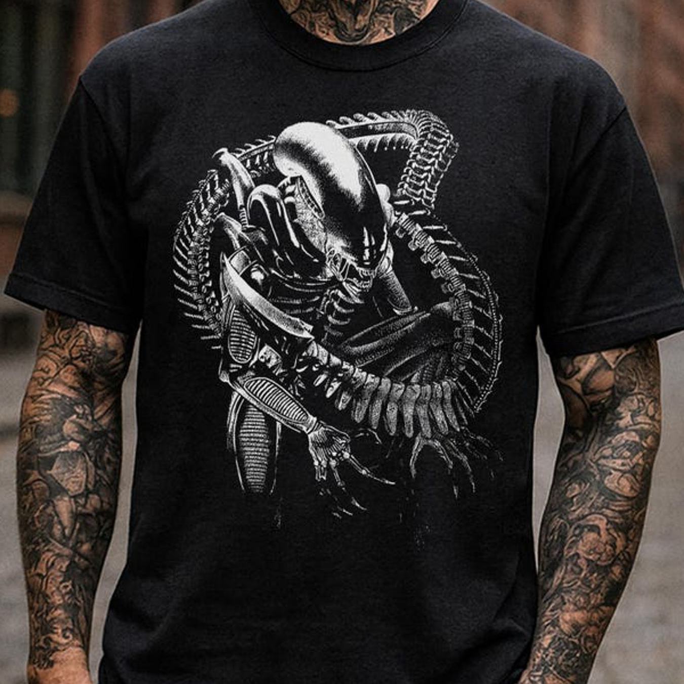 Vintage Japanese T-shirt From Horror Film Series