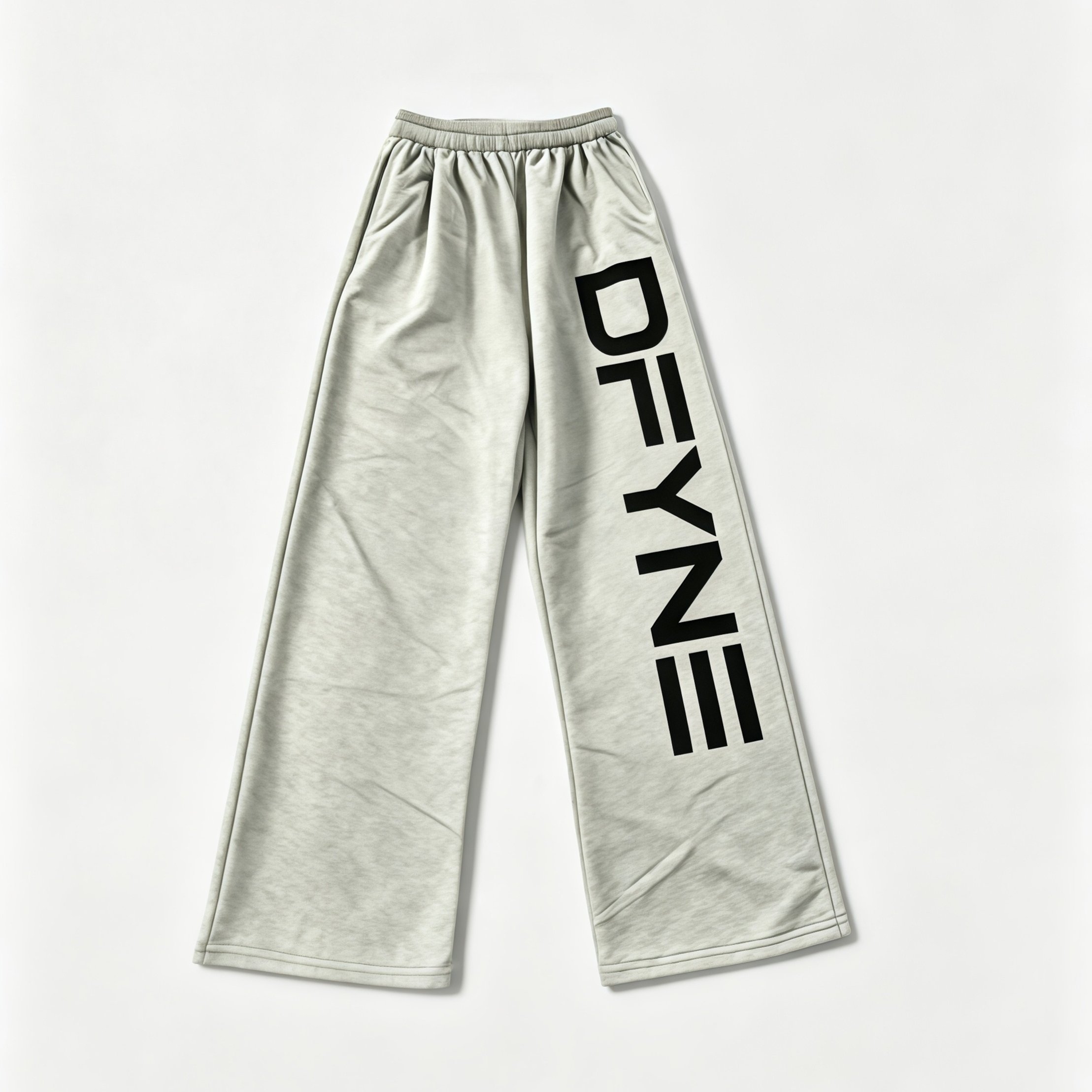 TEMU -style Hip-hop Straight-leg Pants For Men And Women, Harajuku Retro Printed Sports Gothic Casual Pants