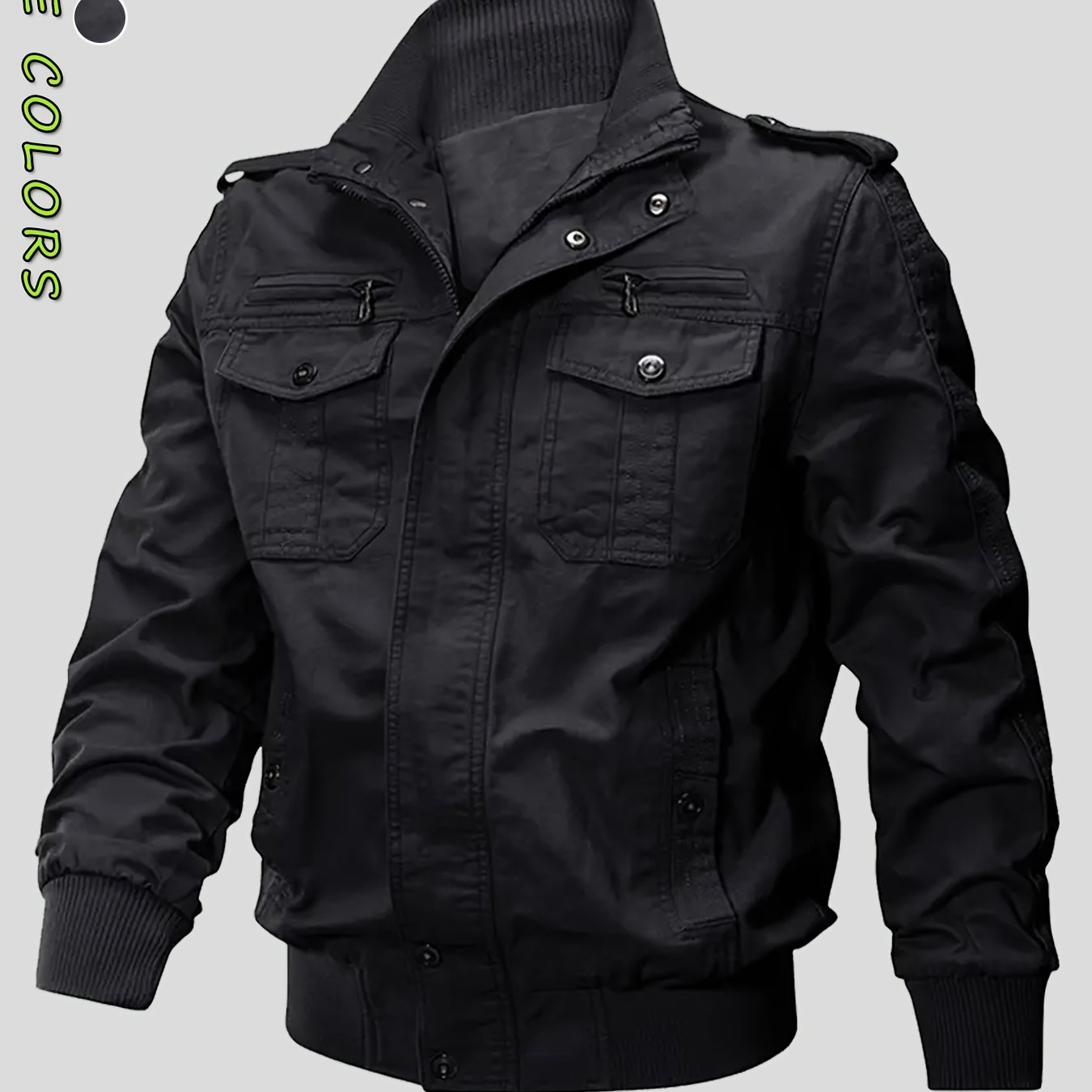 TEMU Chaqueta de tela a cuadros de estilo vintage para hombre, nueva colección /otoño, duradera, gruesa, cómoda y resistente al viento, workwear