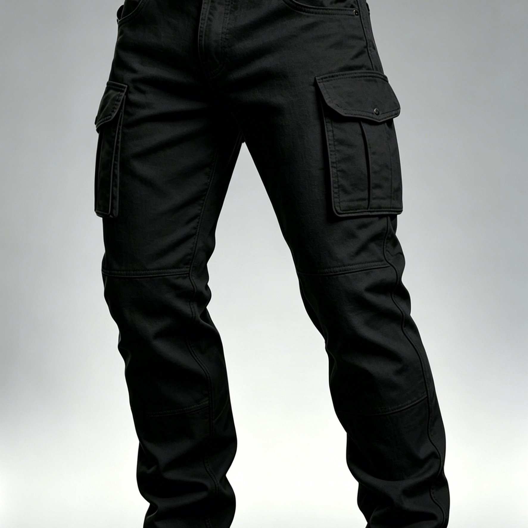 Men's Cargo Overalls In Multiple Colors, Casual Straight-leg Tactical Overalls With Multiple Pockets, -style Loose-fit Long Trousers For Outdoor And Daily Wear