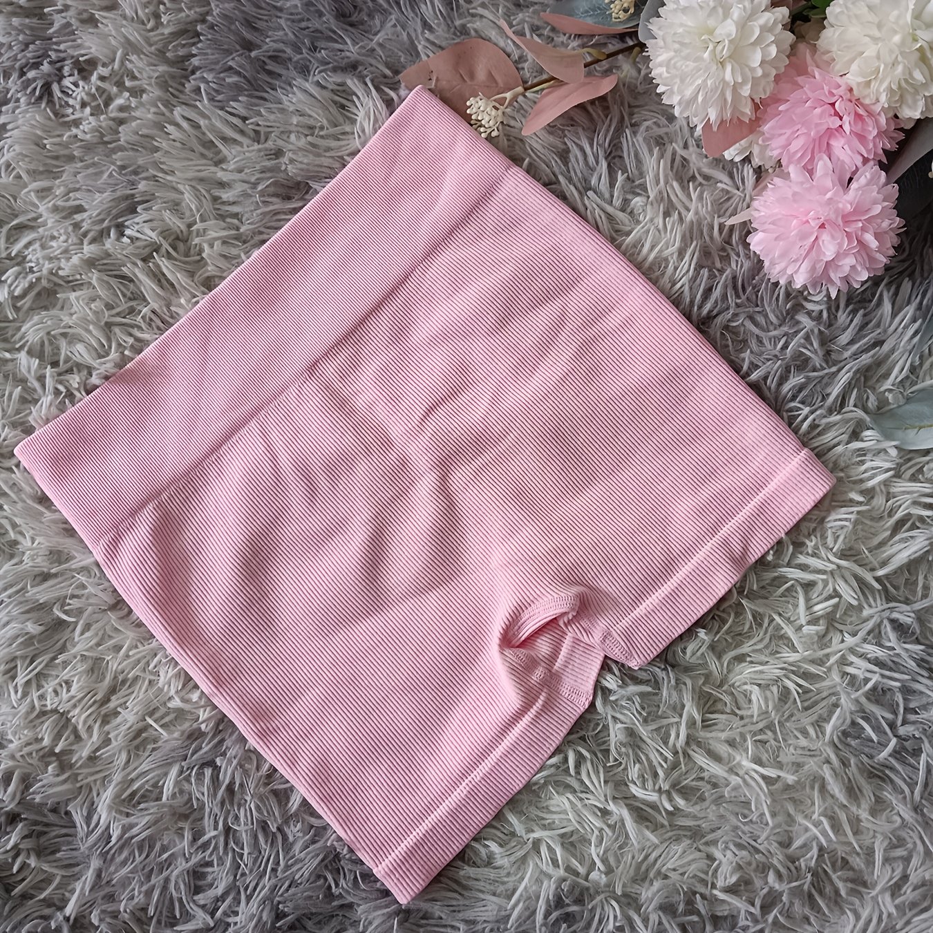 TEMU Paquete Individual, Pantalones Cortos de Yoga Sin Costuras para Mujer, Leggings de Fitness, Absorbentes de Humedad, Transpirables, Elásticos,