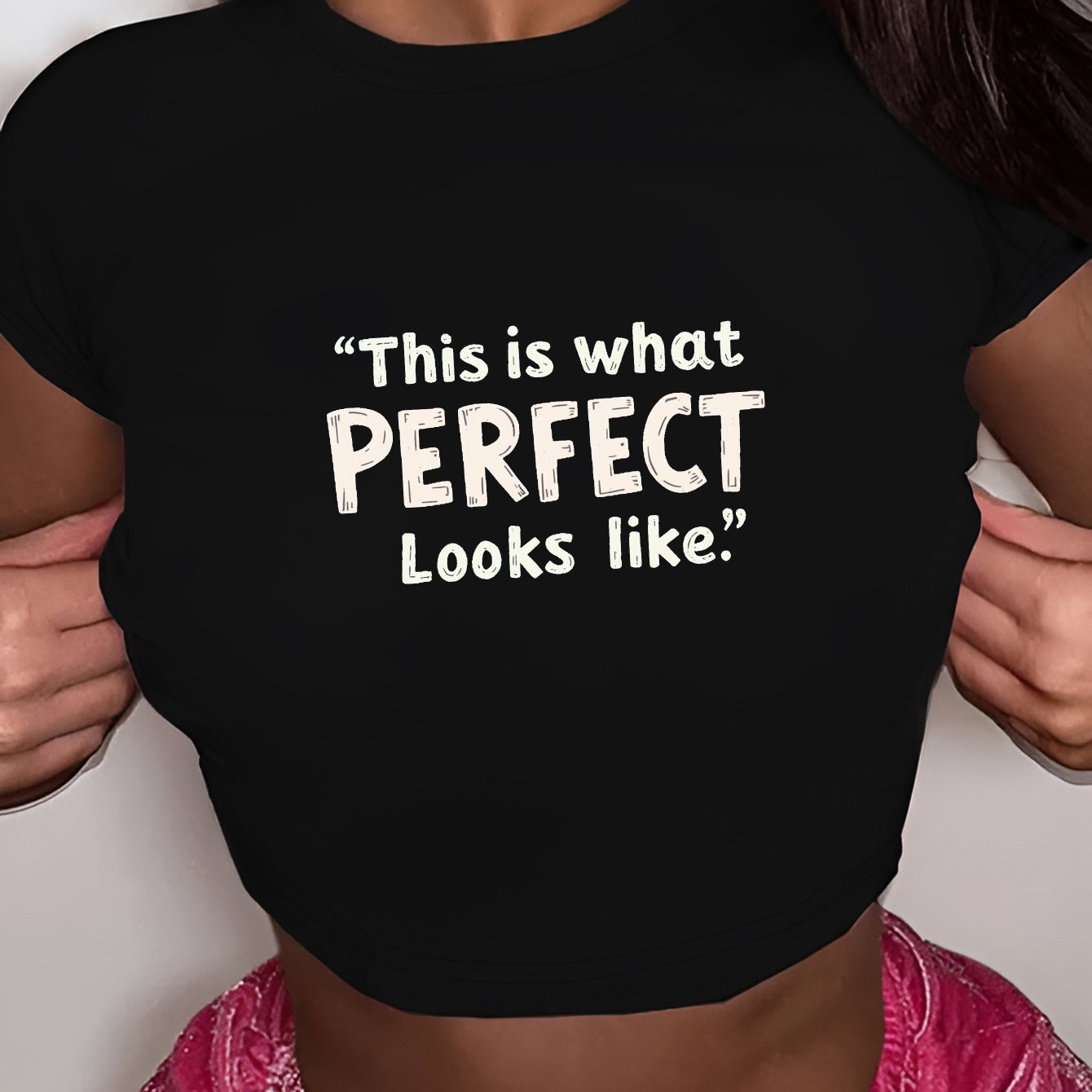 TEMU What Like Women's Fashion Short T-shirt