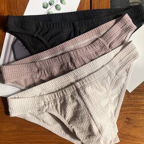3pcs mens low sexy solid color briefs breathable elastic waistband fit for casual attire everyday underwear vibrant yellow briefs stretchy fabric