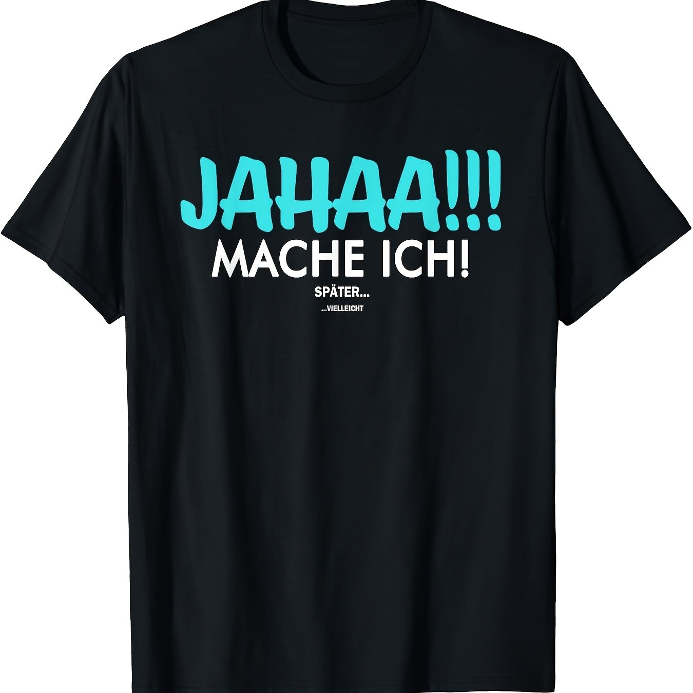 Image of Do It Later Saying For Men And Men T-shirt Funny Men's Casual Outdoor Sports, Plus Size