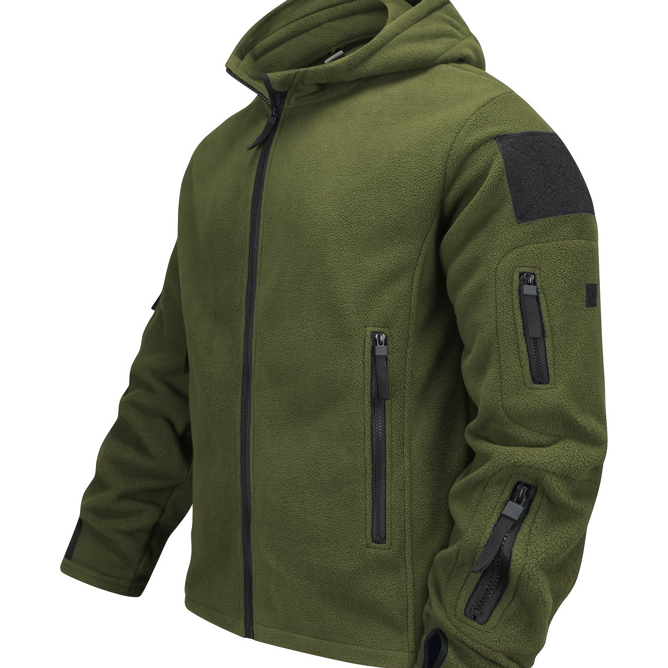 TEMU Men's Warm Sport Jacket, Autumn And Winter Casual Stretch Sports Jacket Top