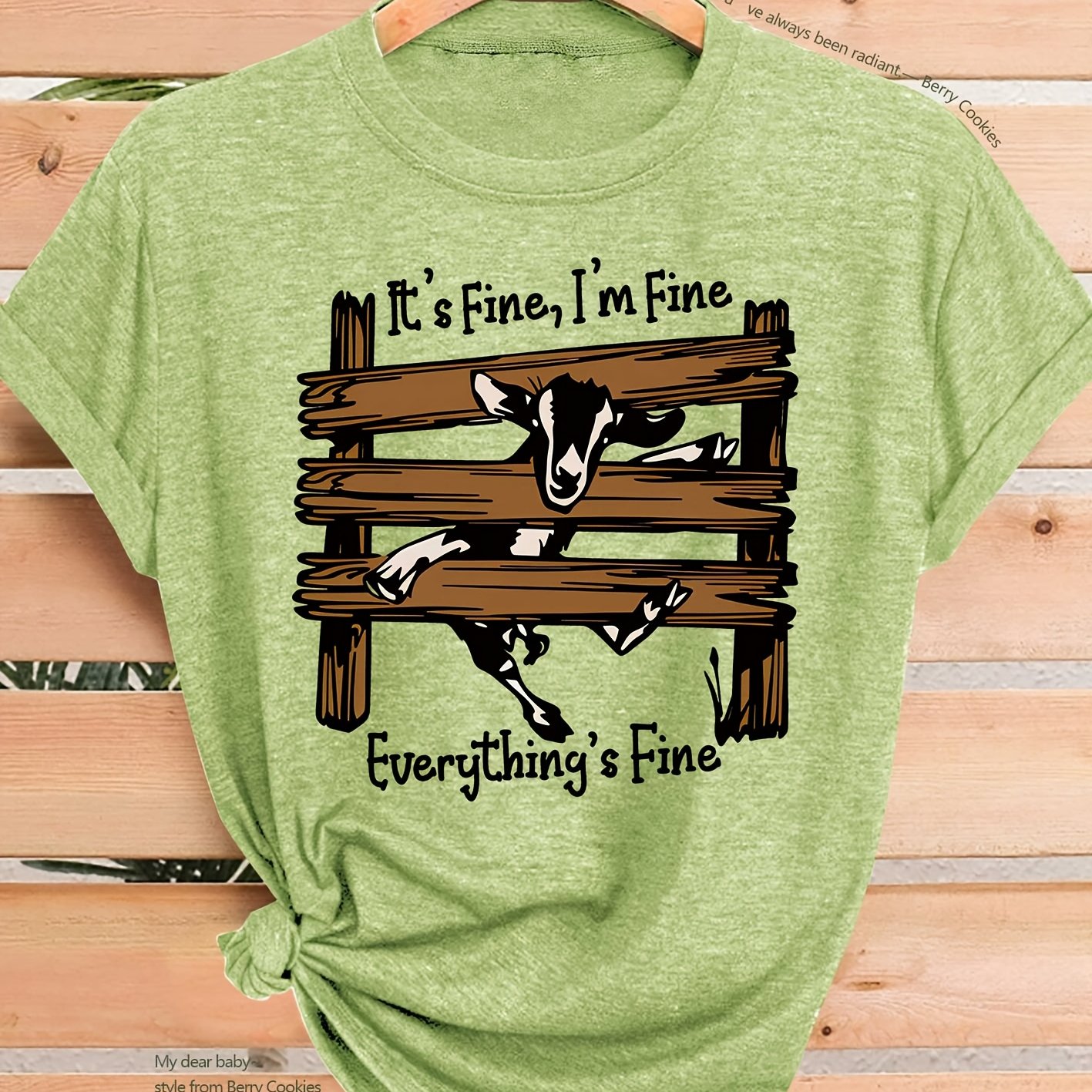 TEMU 2026 New Women's Short-sleeve T-shirt With Fun 