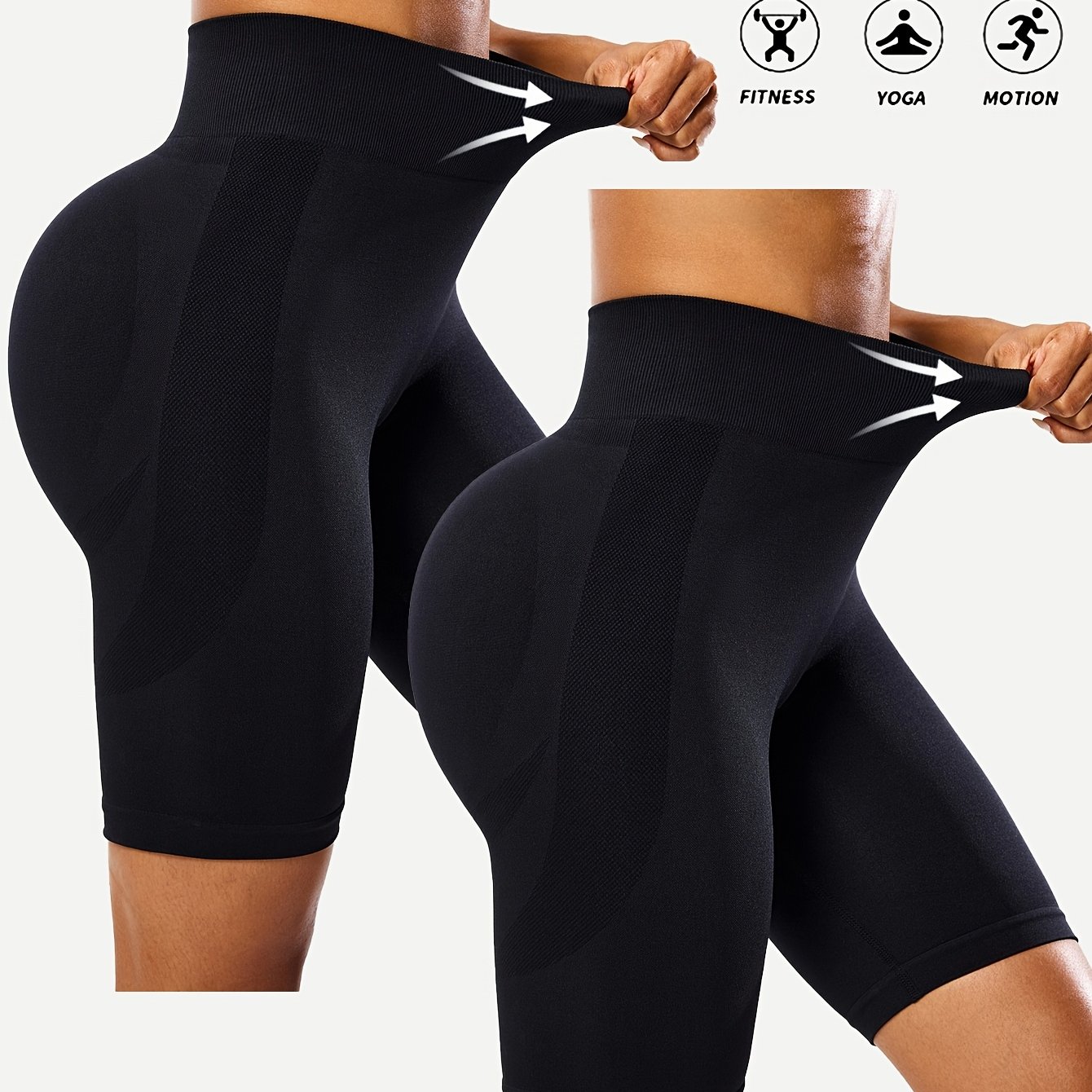 Two-pack Athletic Yoga 5-inch Shorts