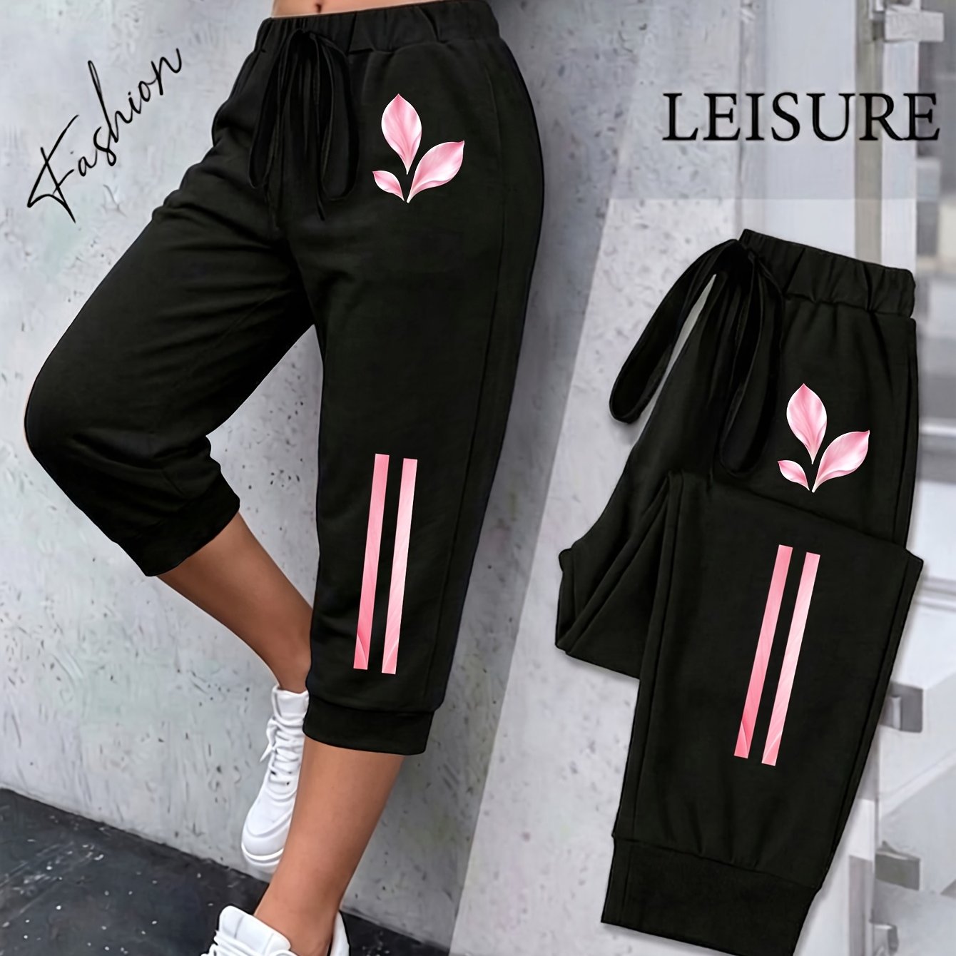 TEMU Spring And Summer Fashionable Women's Versatile Labelled Pants