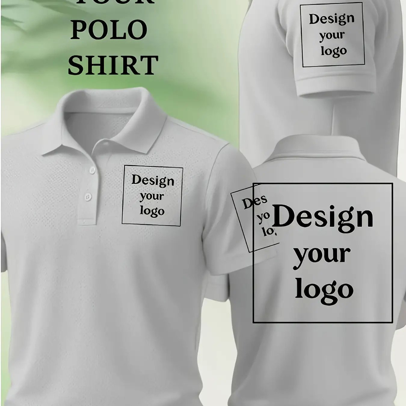 TEMU Men's Custom Casual Shirt - Vibrant Red Geometric Pattern, Personalized Logo Design, Regular Slim Fit Short Sleeve, Breathable Fabric, Suitable