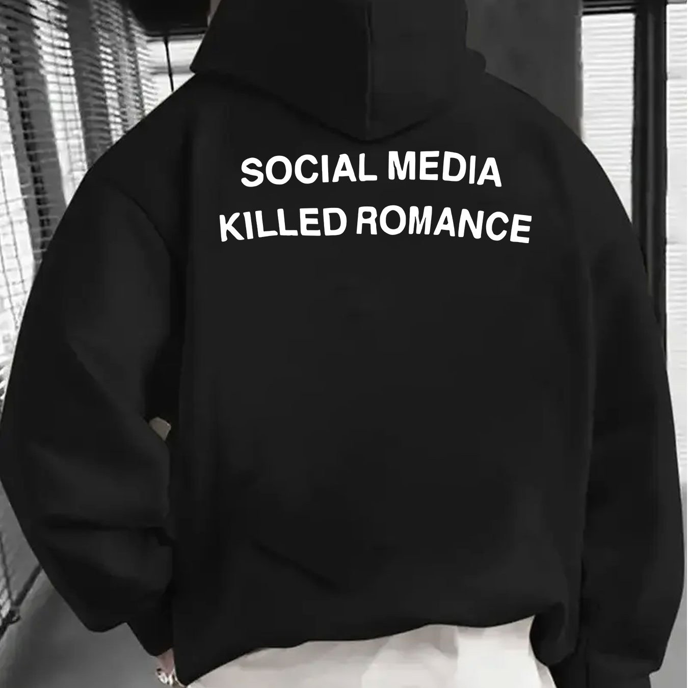 TEMU Men's Hooded Sweatshirt, A Must-have For Trendy Autumn And Winter Streetwear. This Casual, Versatile, And Comfortable Hooded Sweatshirt Is