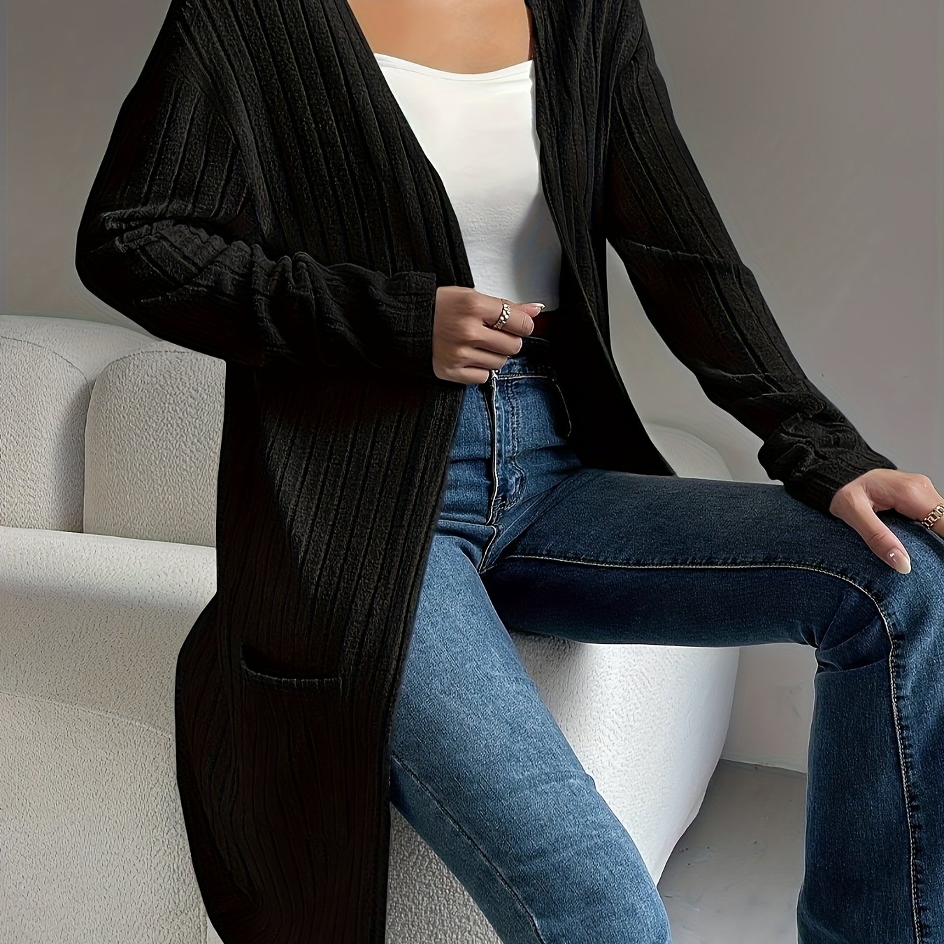 Women's Long Sleeve Cardigan
