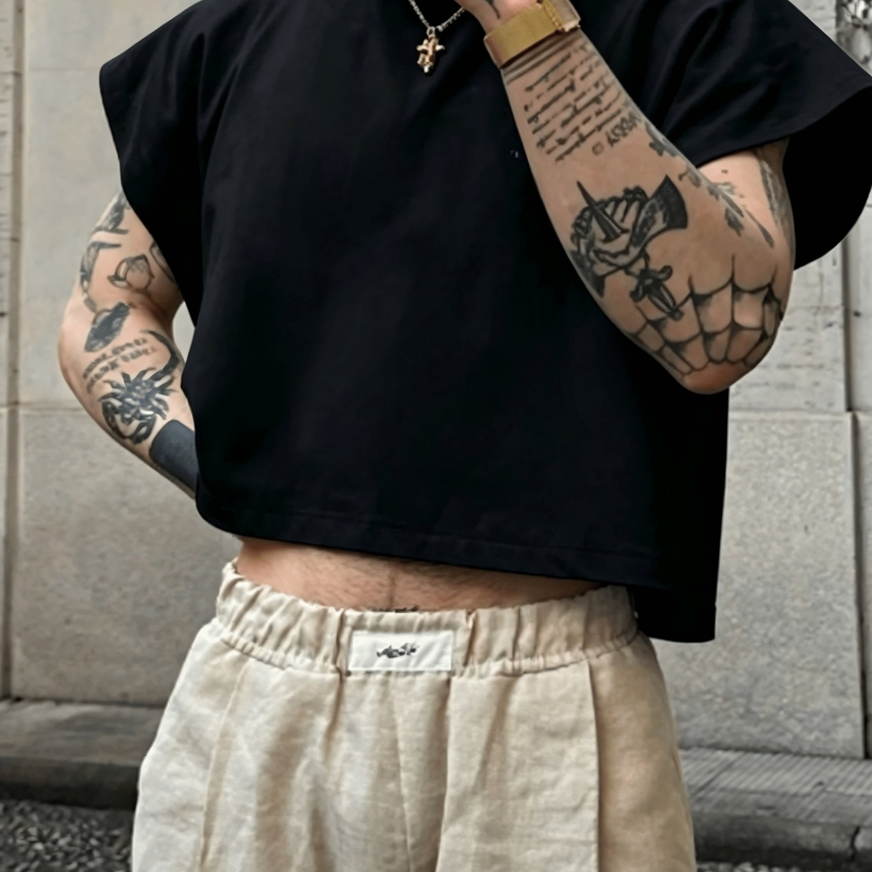 TEMU Men's Summer Casual Solid Color Loose Short Sleeve T-shirt
