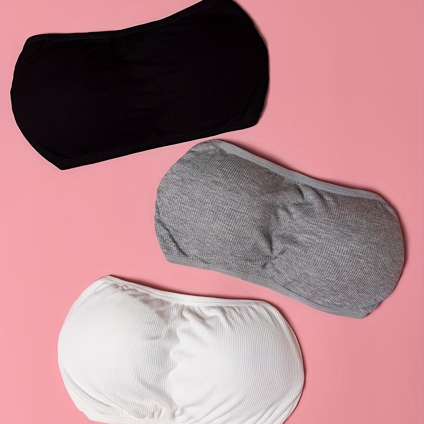 3pcs 's Underwear, No Wire