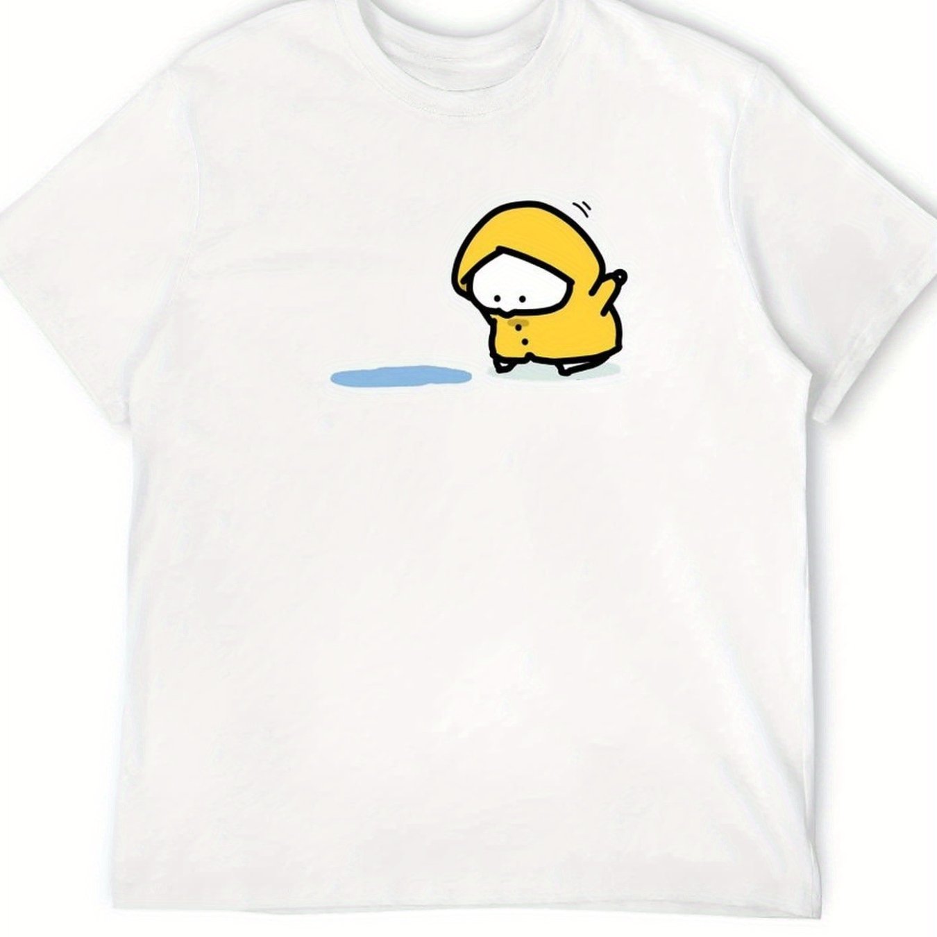 TEMU Stationery And Merchandise With Stationery T-shirt Interesting Loose Simple Men's And Women's Printed Summer Dress Short-sleeved Fashionable