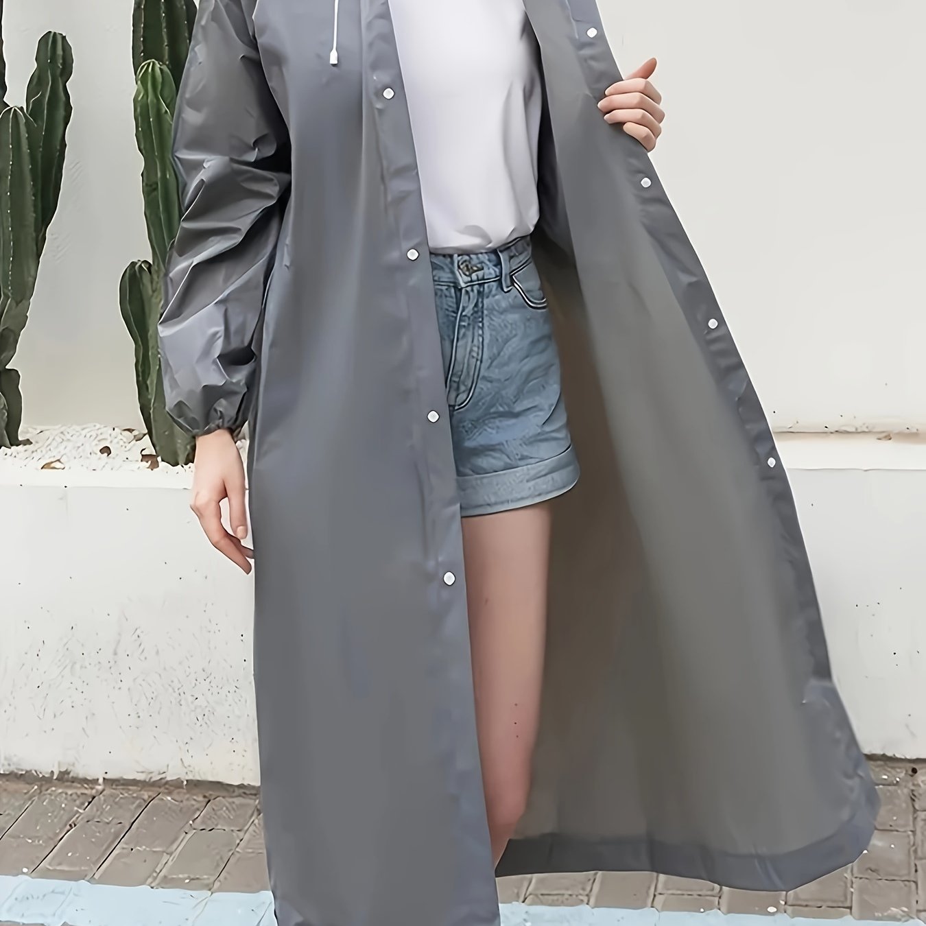 TEMU Impermeable EVA de cuerpo completo todo en uno, para viajes, ciclismo al , impermeable portátil, senderismo, impermeable portátil para adultos