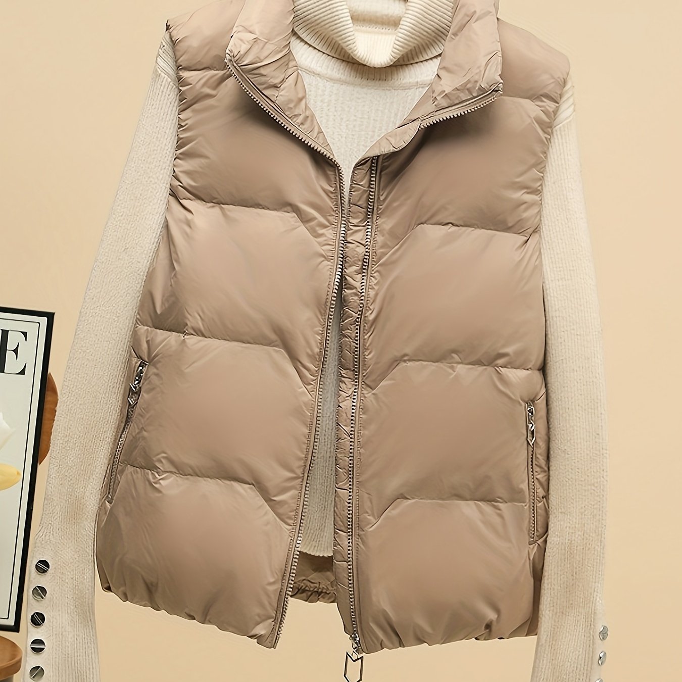 Women's Sleeveless Padded Vest