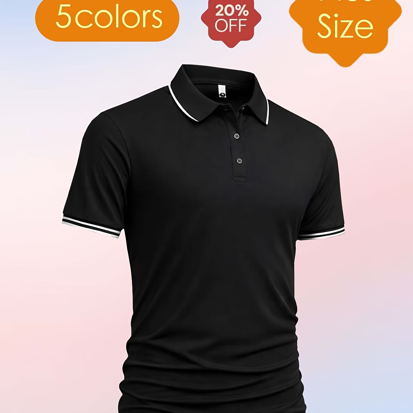 TEMU Men's And Women's Plus Sizes, , Men's Casual Sport Shirt, Color-blocking Design, Soft Knitted Fabric, Plus Size Design, , ., Plus Size