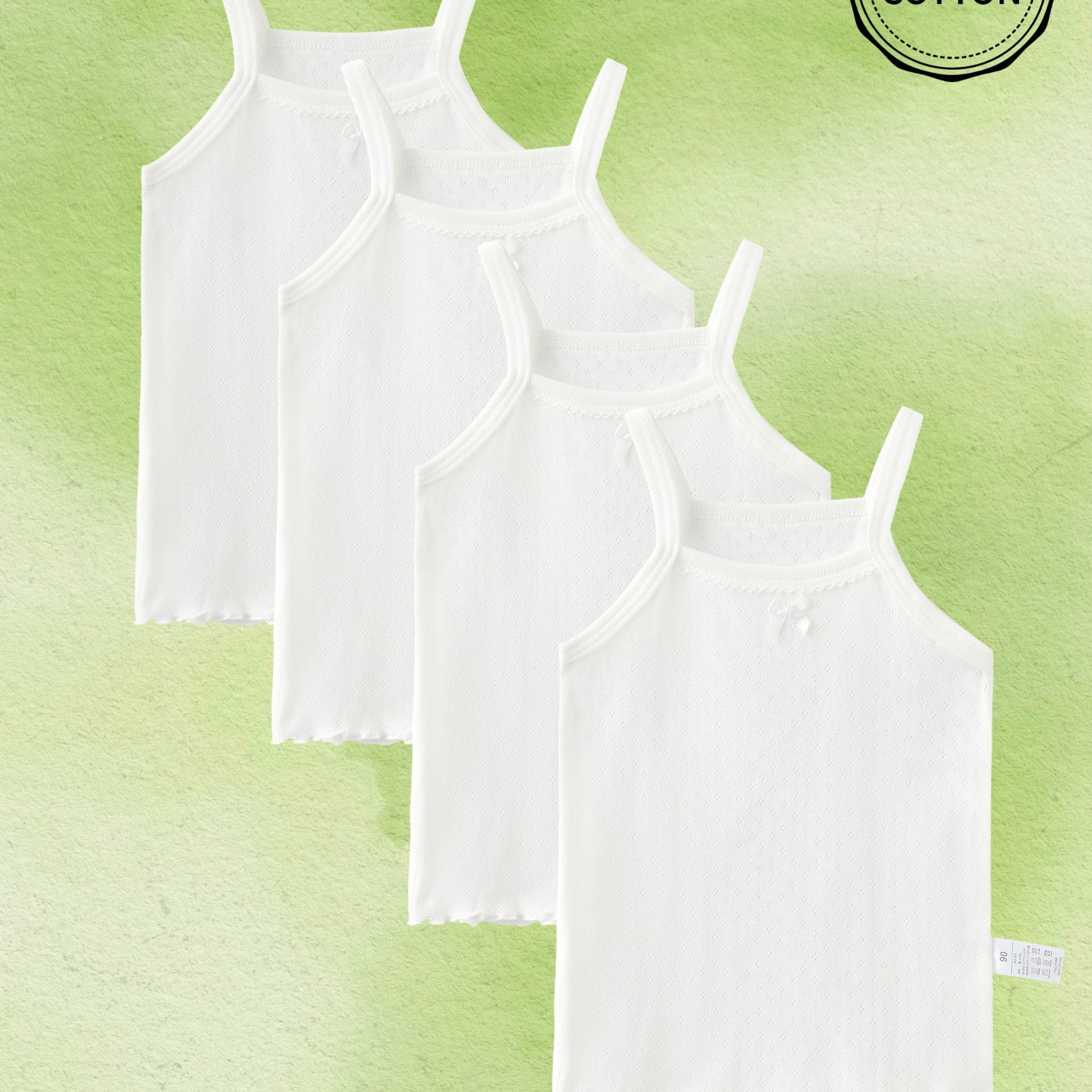 4pcs Girls' Tops