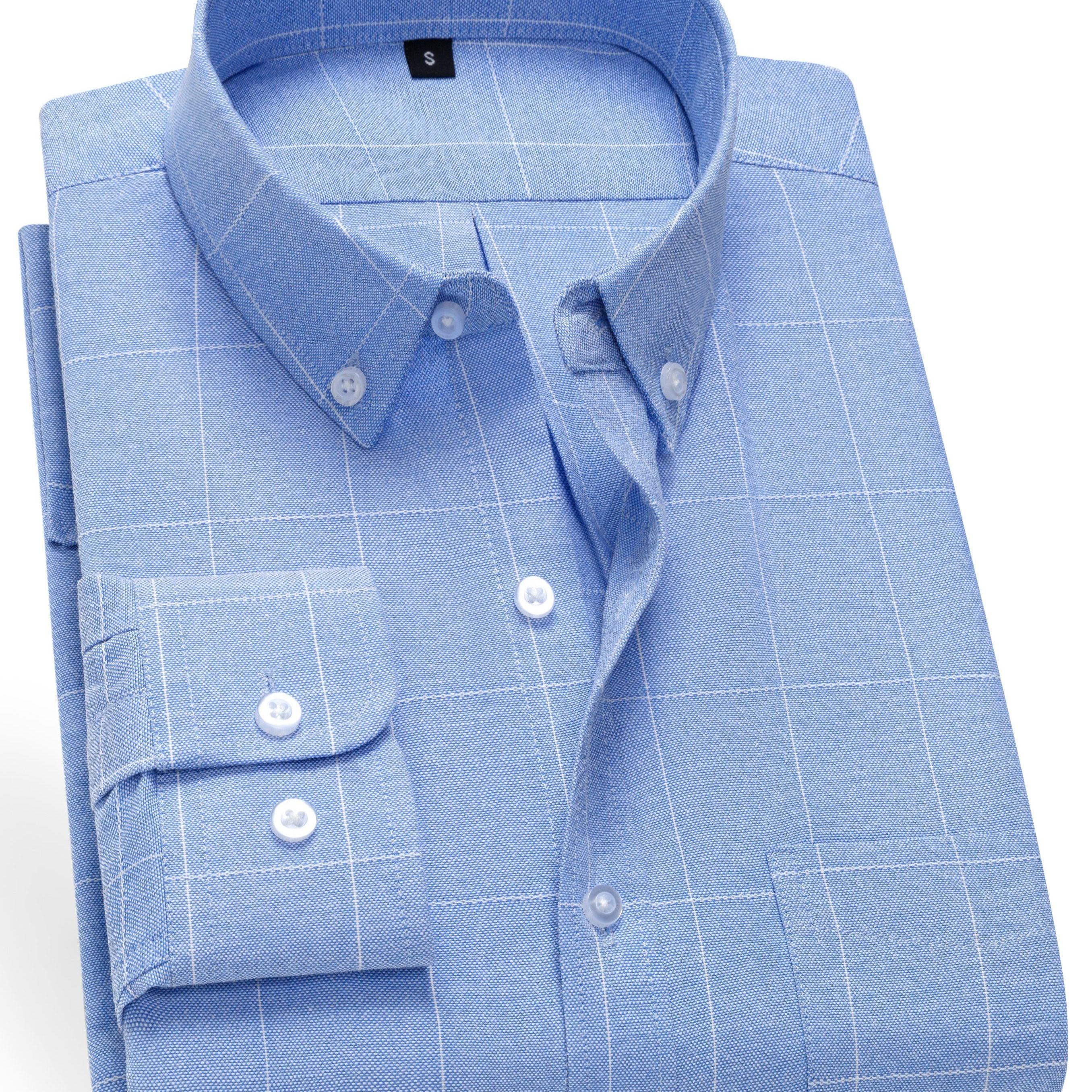 Business And Leisure Versatile Oxford Textile Shirt, High-quality Professional Formal Shirt