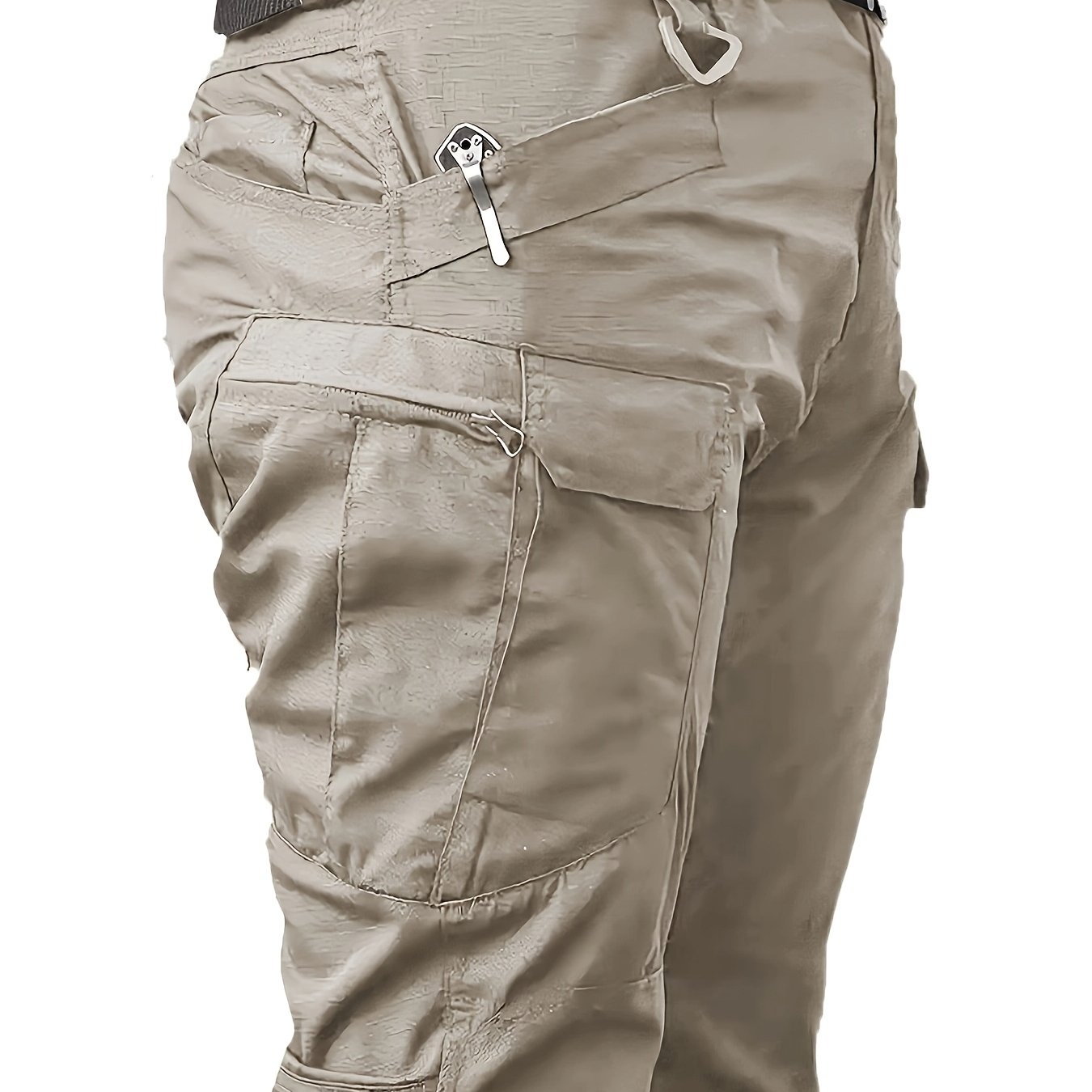TEMU Trousers For Men High Quality | Men's Multi-pocket Tactical Cargo Pants - Outdoor Work Durable Trousers - Camping Hiking Casual Pants - Spring,