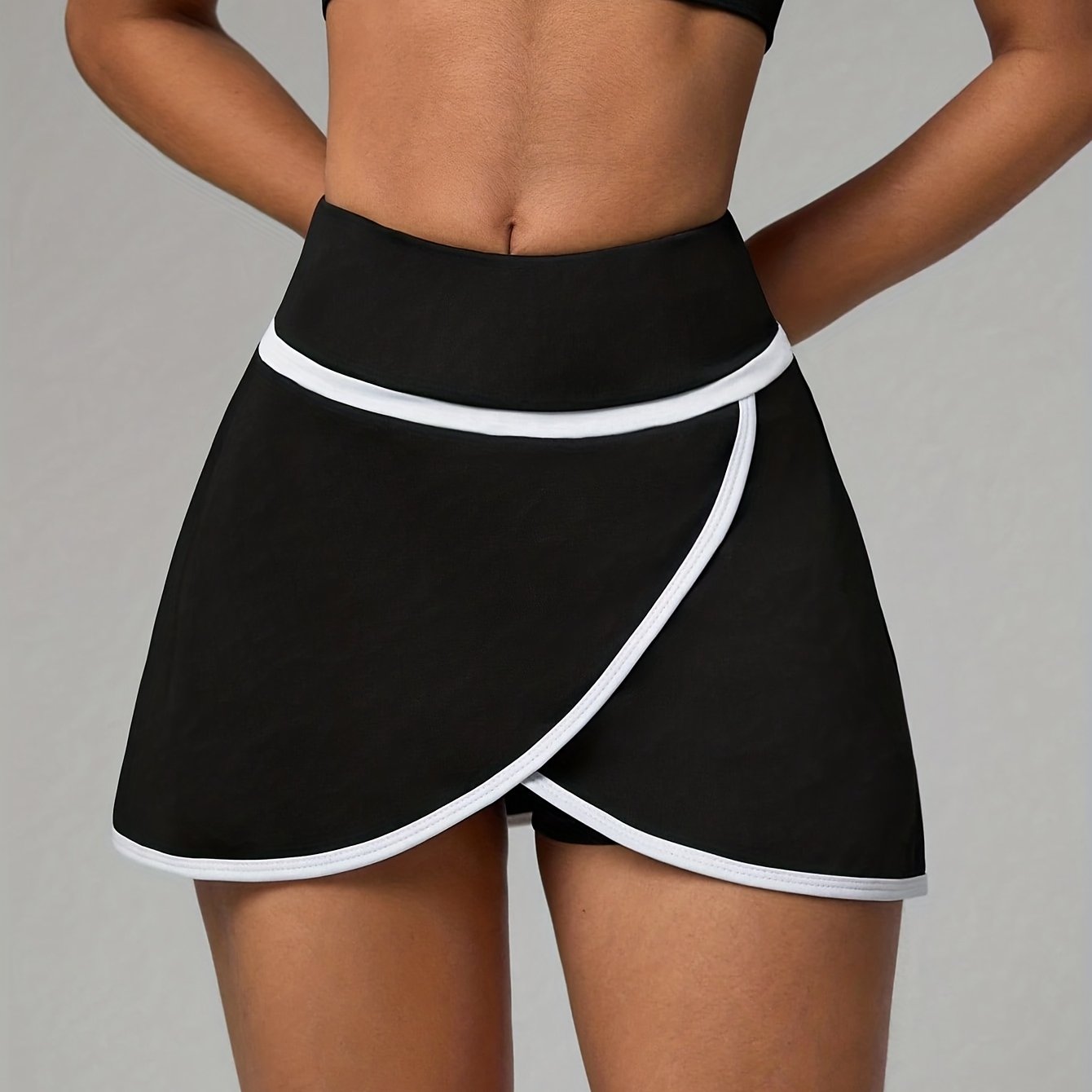 TEMU Gonna da donna, e , , e tasche per shorts, adatta per abbigliamento casual, , yoga, palestra, tennis, golf e altre attivit�