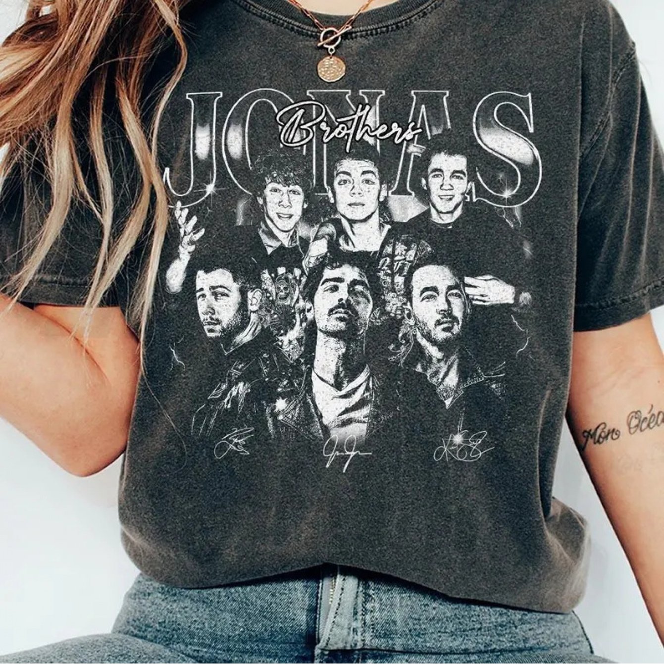 TEMU Vintage Music Concert Shirt