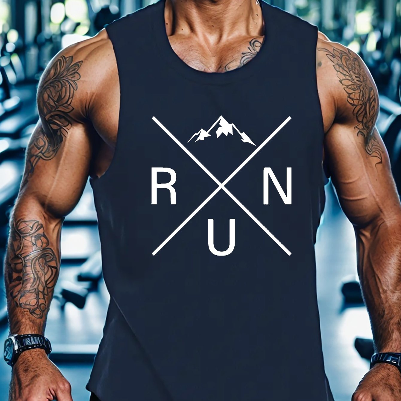 TEMU Run Standard Size Men's Vest