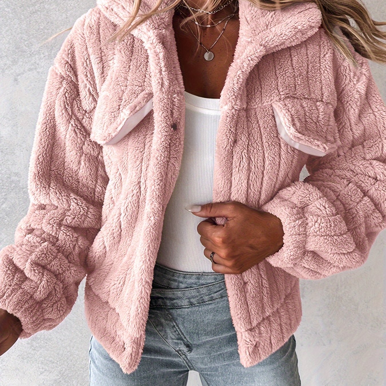 Plush Casual Jacket