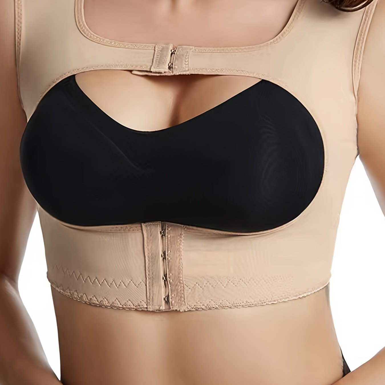 Posture Corrector Tops Slimmer Compression Sleeveless Open