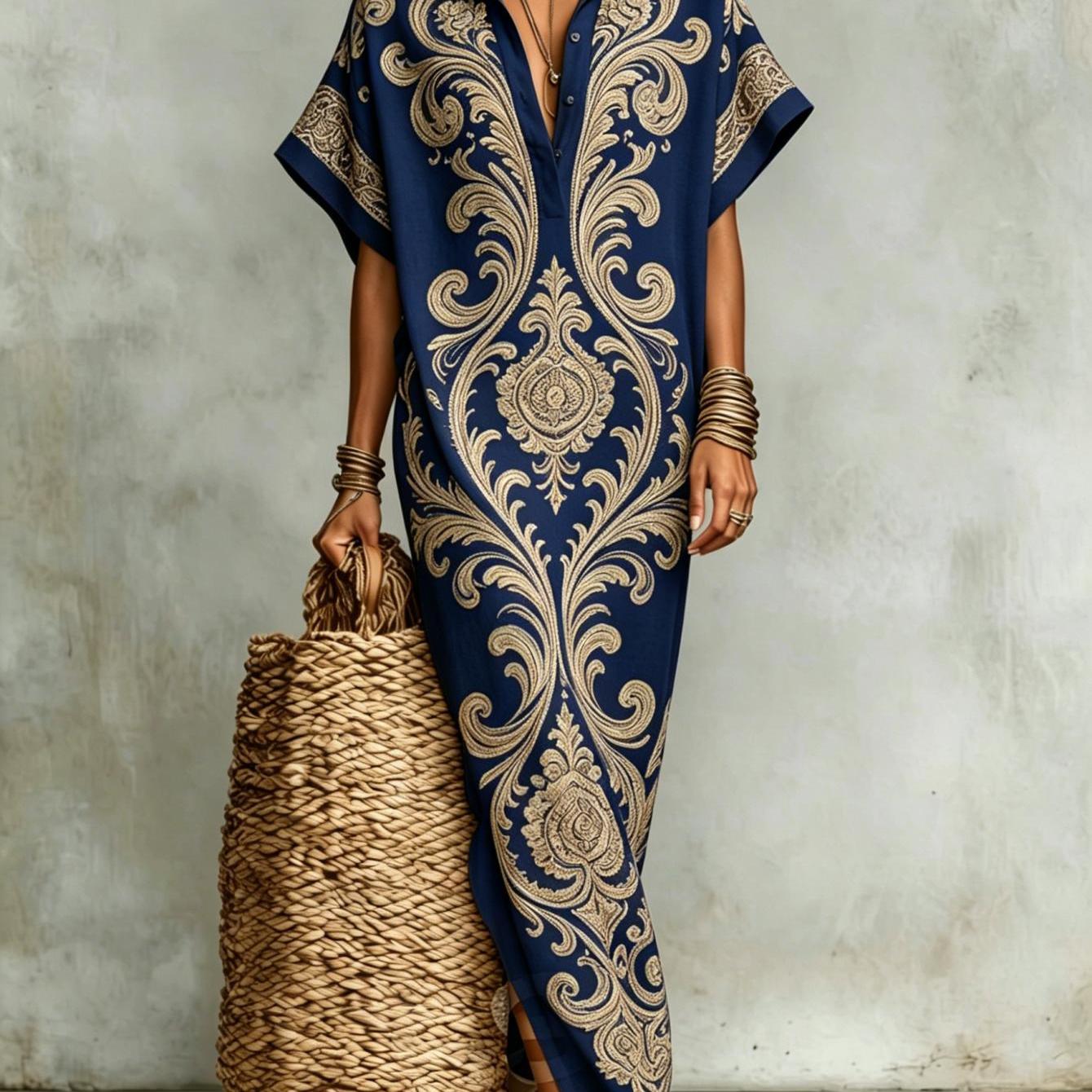 Image of New Arrival Women's Summer Dress, Solid , Elegant And Sophisticated Women's Dress, Women's Summer Clothing, Fiber, Machine Washable, Wear, Suitable For Everyday Wear, 2d Flat Print