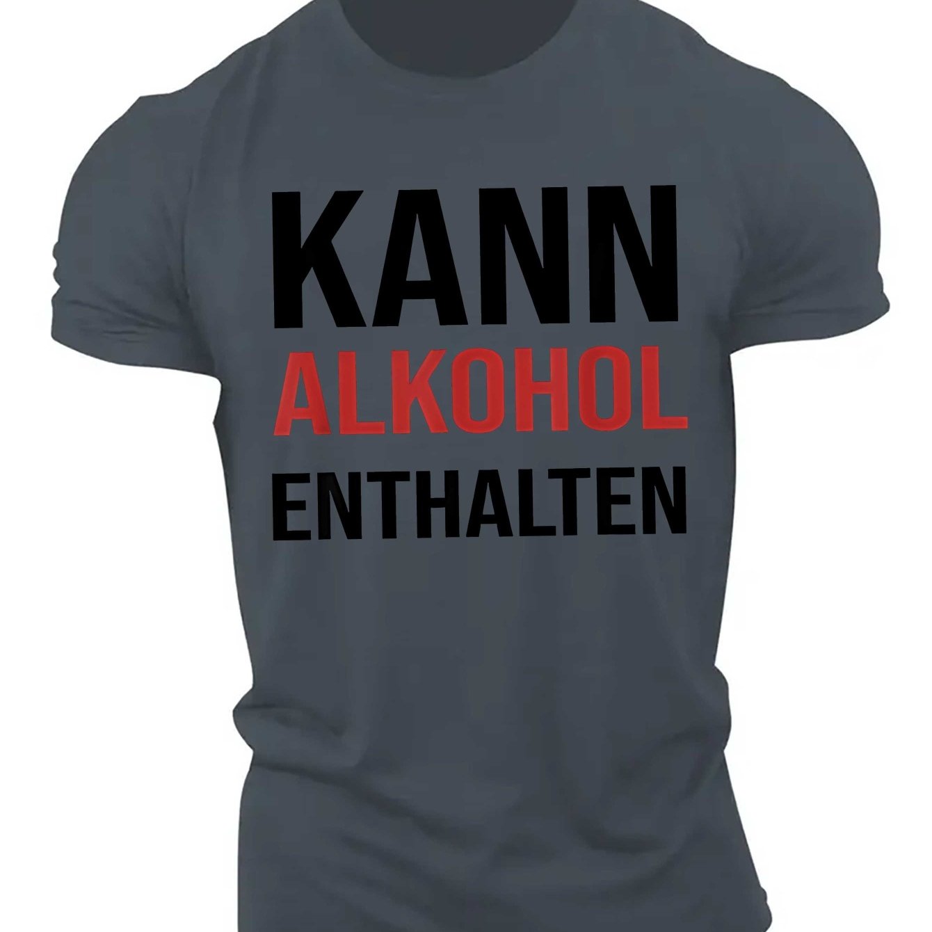 E-shop Kann Alkohol in Herren Kurzarm Sommer T-Shirt Tops enthalten sein?