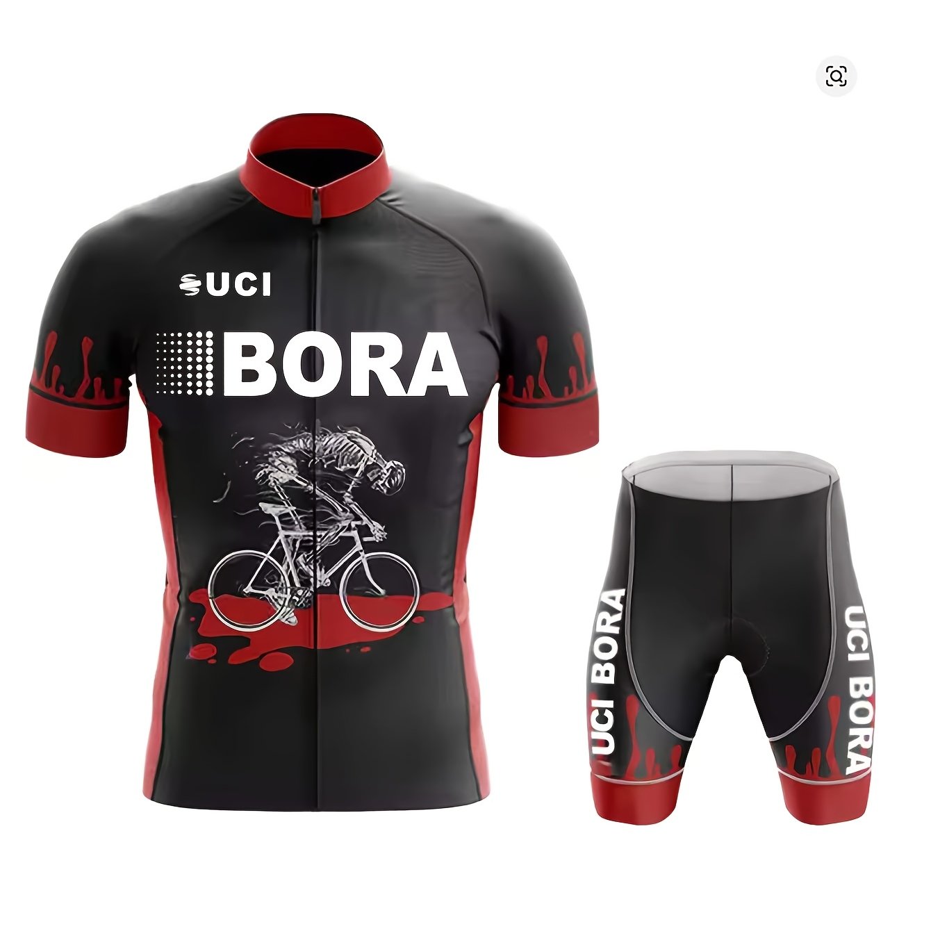 Men's Outdoor Sports Suit With Cushion, Comfortable And Slim Fit