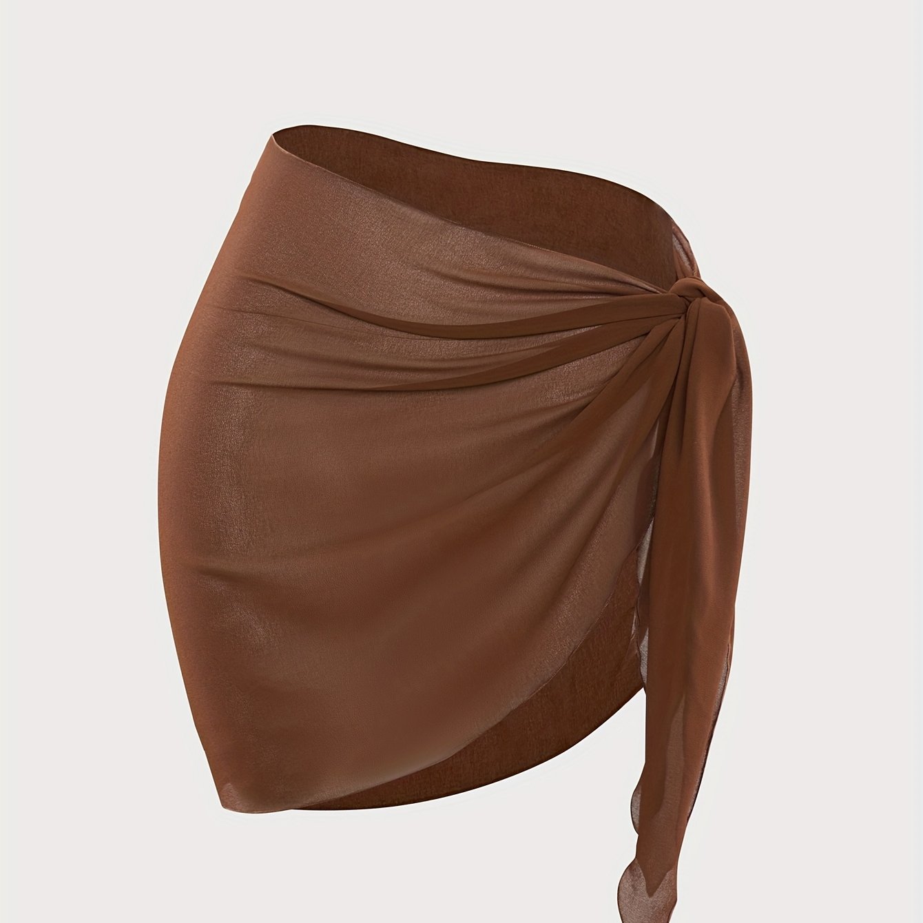TEMU Abito Chiffon da Spiaggia con Laccio Laterale per Donna - per Vacanze al Mare