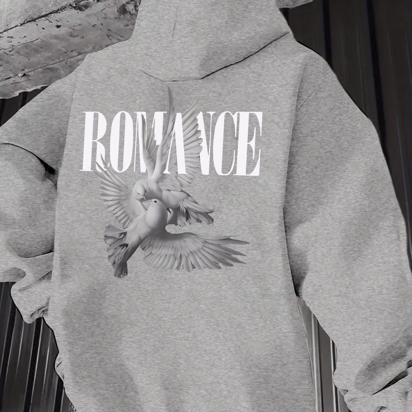 TEMU Kourrter New Heavyweight Hoodie Sweatshirt, Unisex Couple's -lined Loose Fit Trendy Sweatshirt