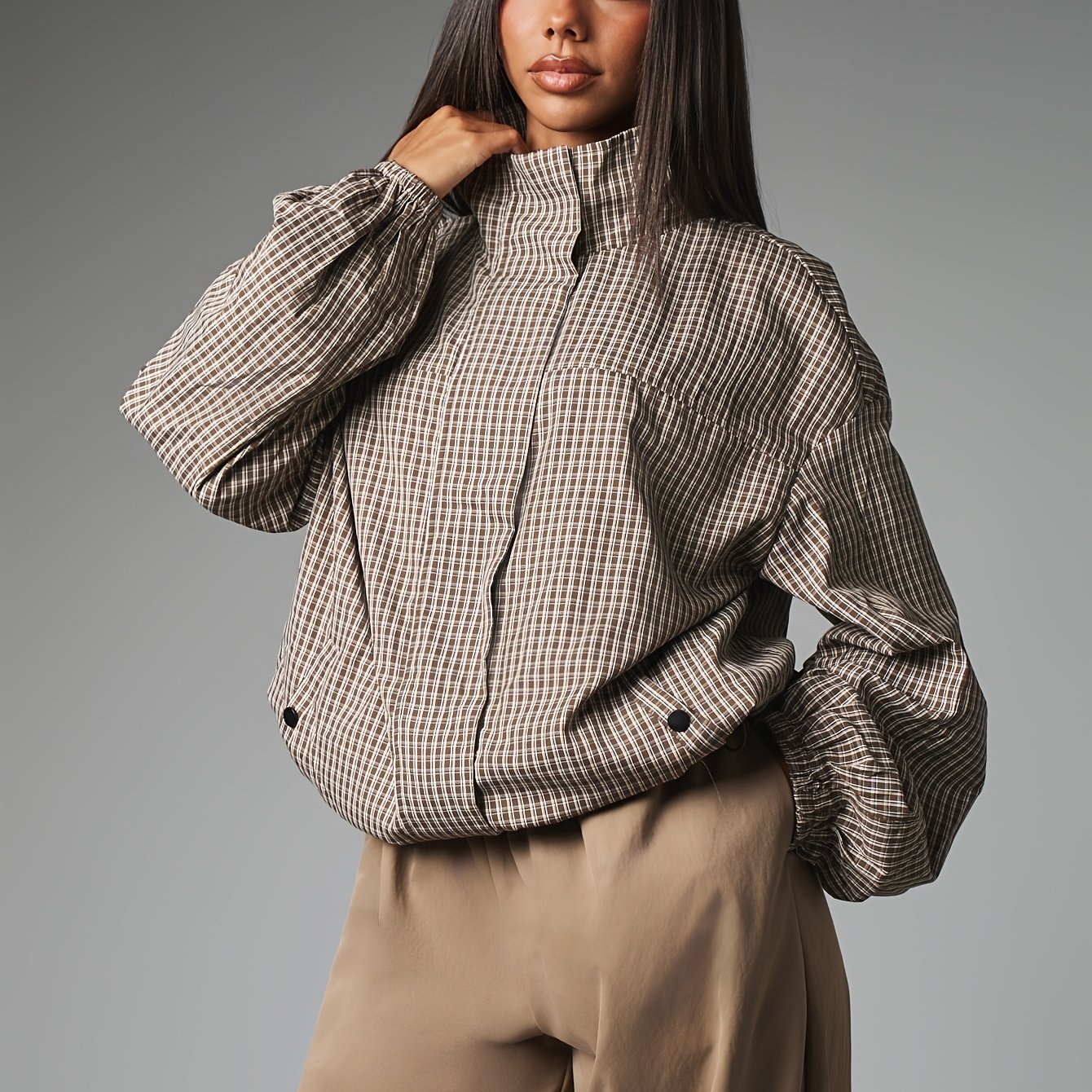 TEMU Women's Fashion Loose Fit Jacket