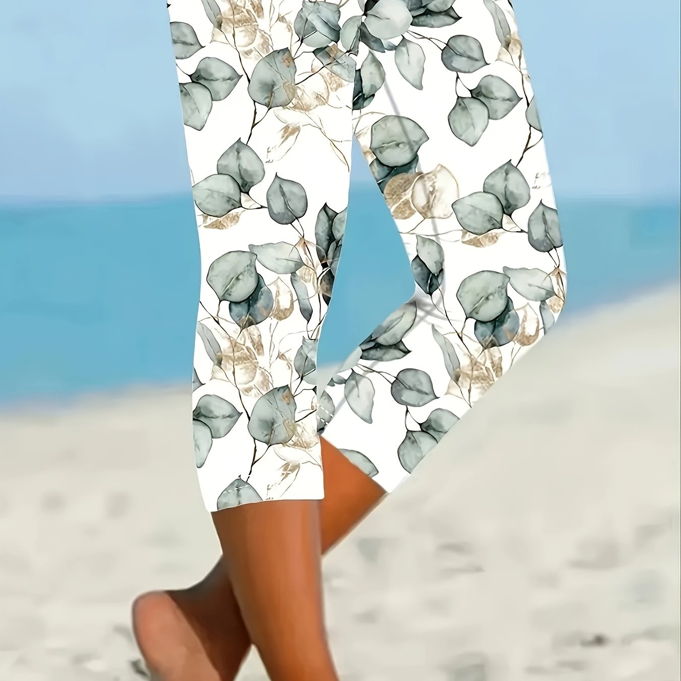 Plus Size, European And Printed Leggings