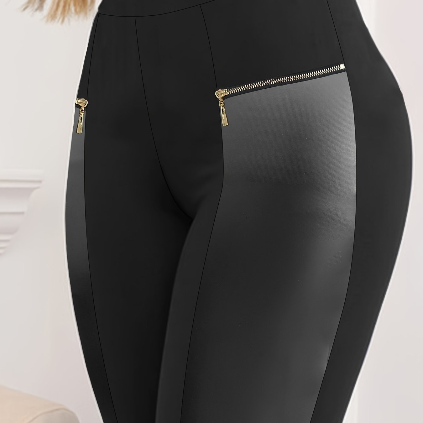 Image of Comfortable Casual Long Pants With Design | Fashionable, Breathable Fabric, Skinny Fit, Ideal For Daily And