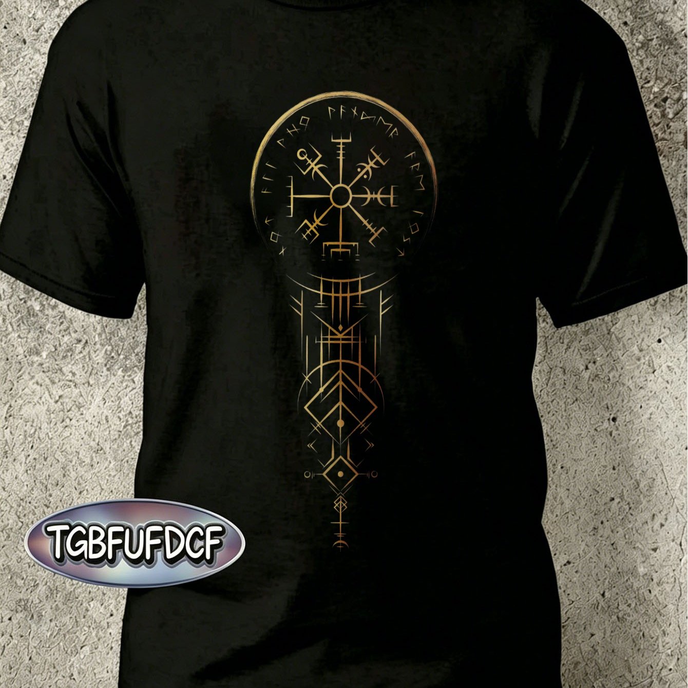 2026 New Style Viking T-shirt Viking Compass Spirit