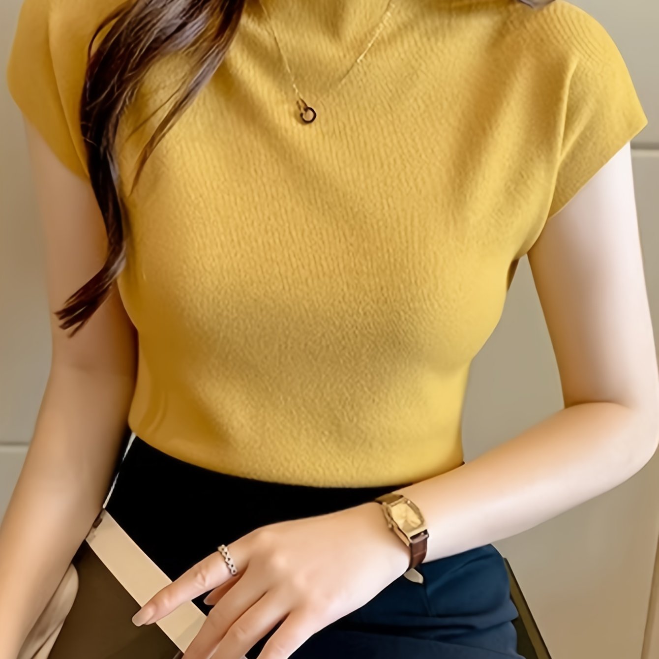 Solid Layer Vest Top, Japan Korea