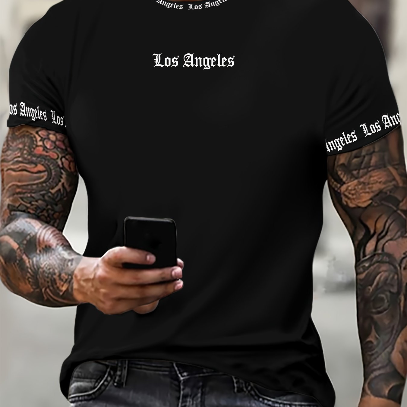 Fashion Men's 3d Full Body T-shirt, Pullover, Quick-drying, Sportswear